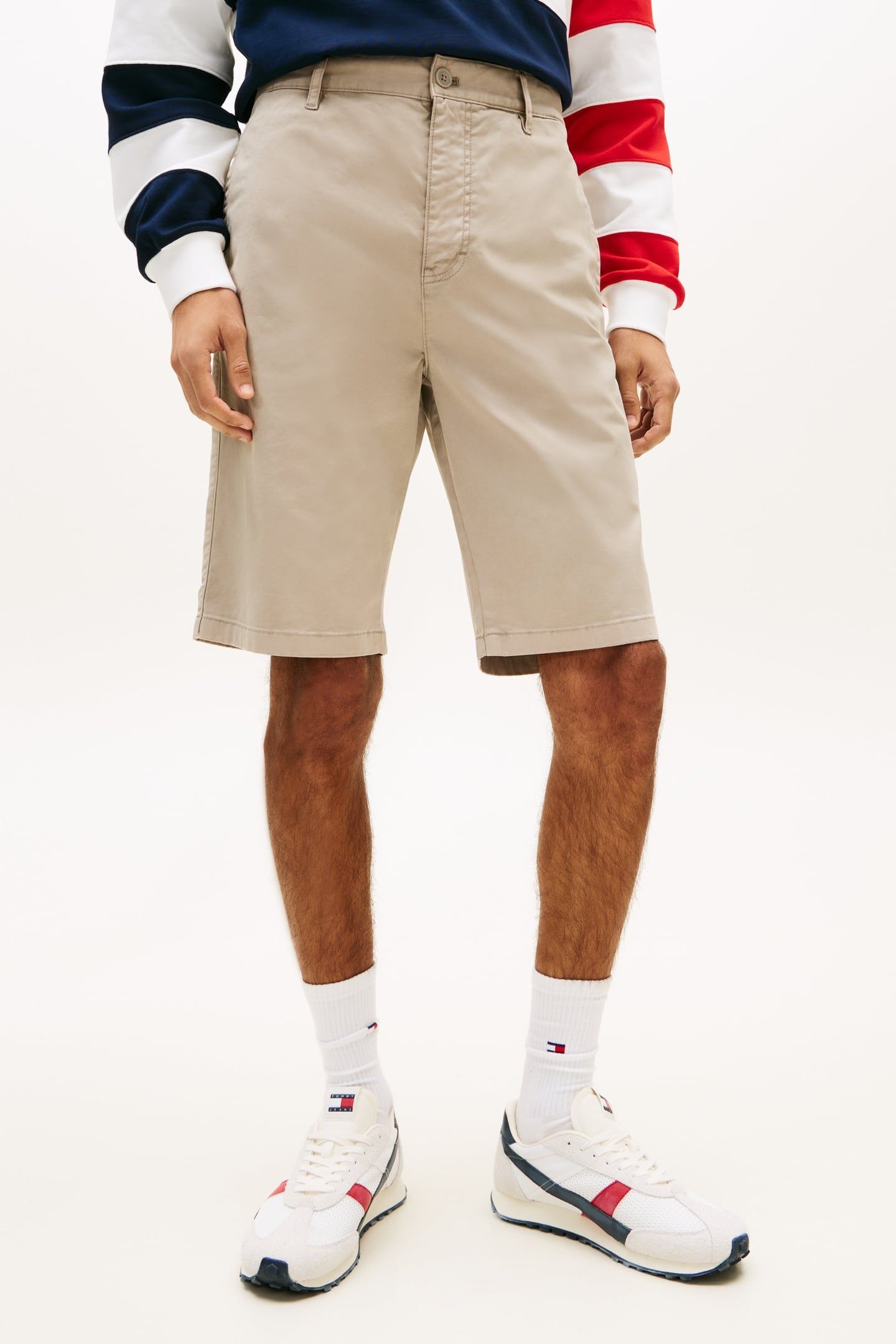 TJM OTIS COTTON SHORTS LIMESTONE DUST 1
