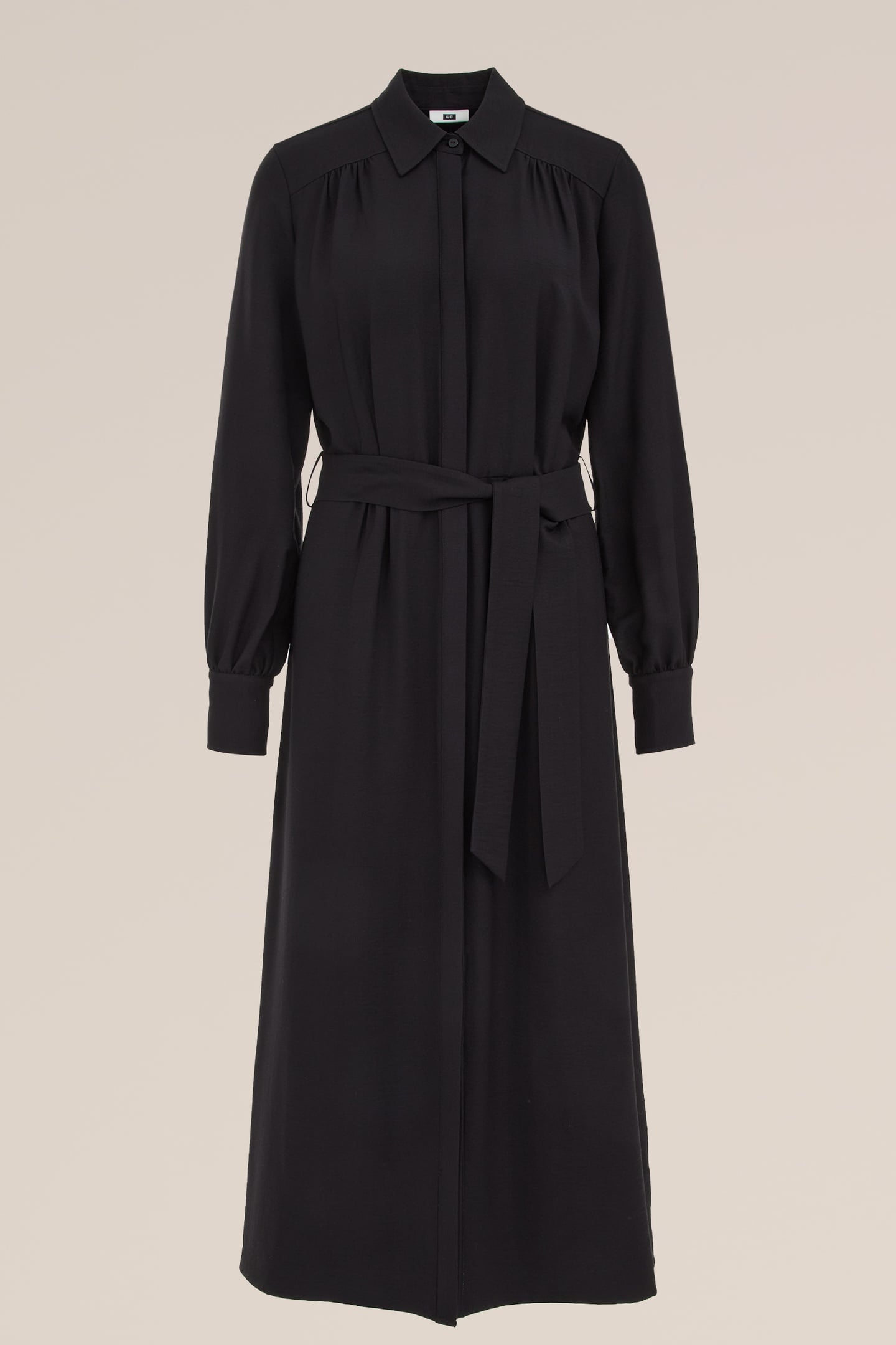 DRESS MID LENGTH BLACK 4