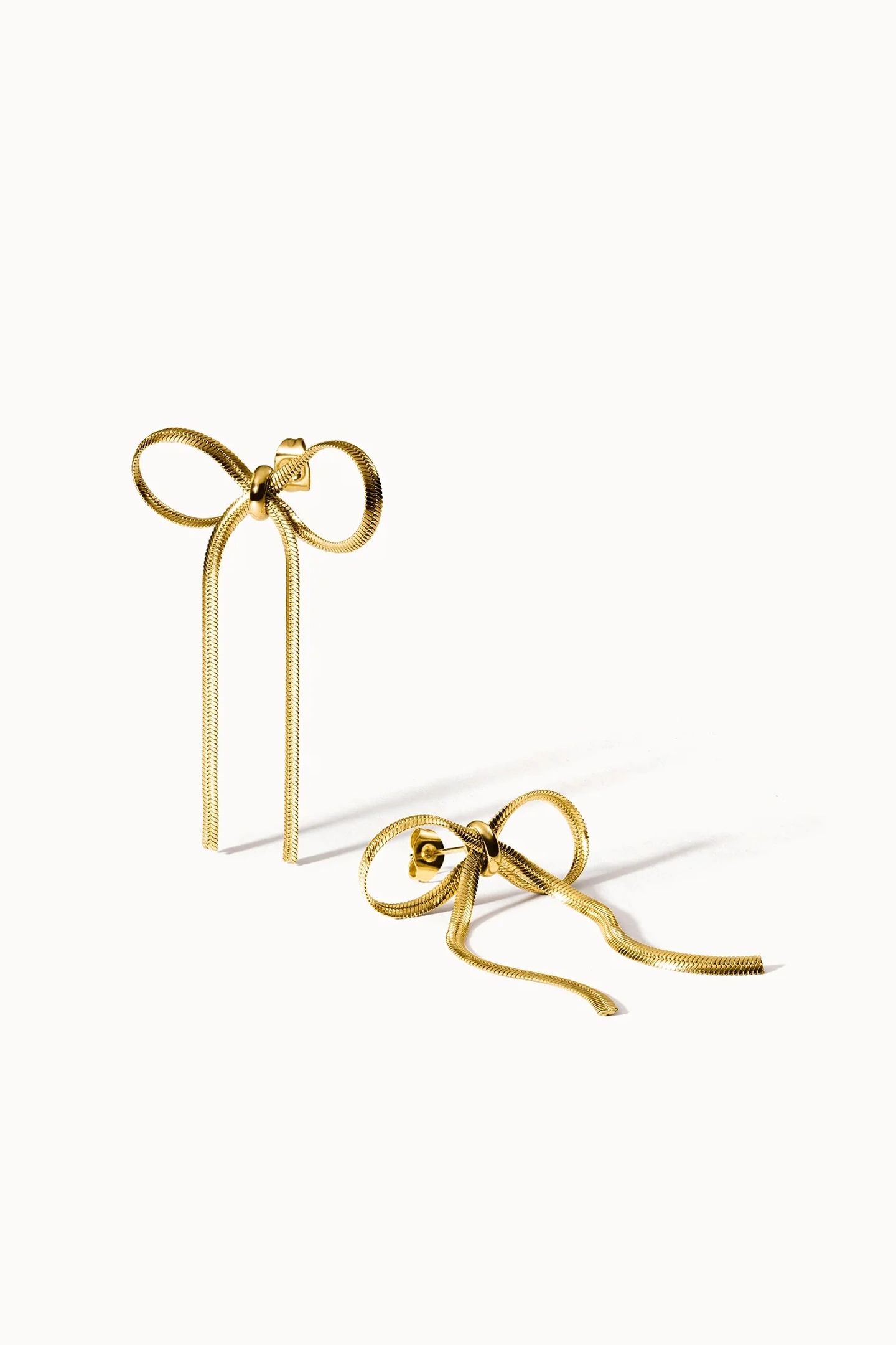 BOW OHRRINGE GOLD 2
