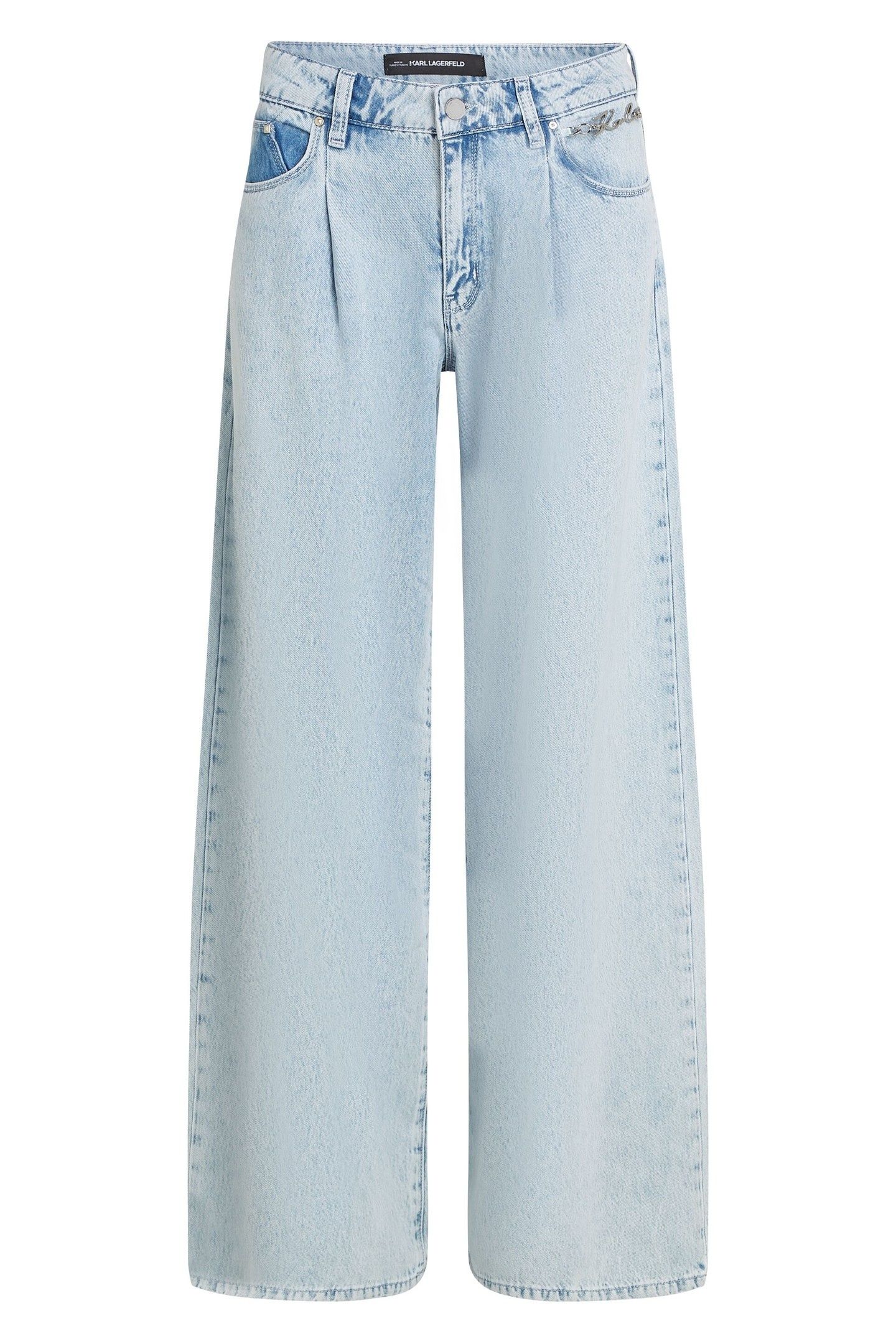 WIDE LEG BLUE DENIM PANTS LIGHT BLUE DENIM 3