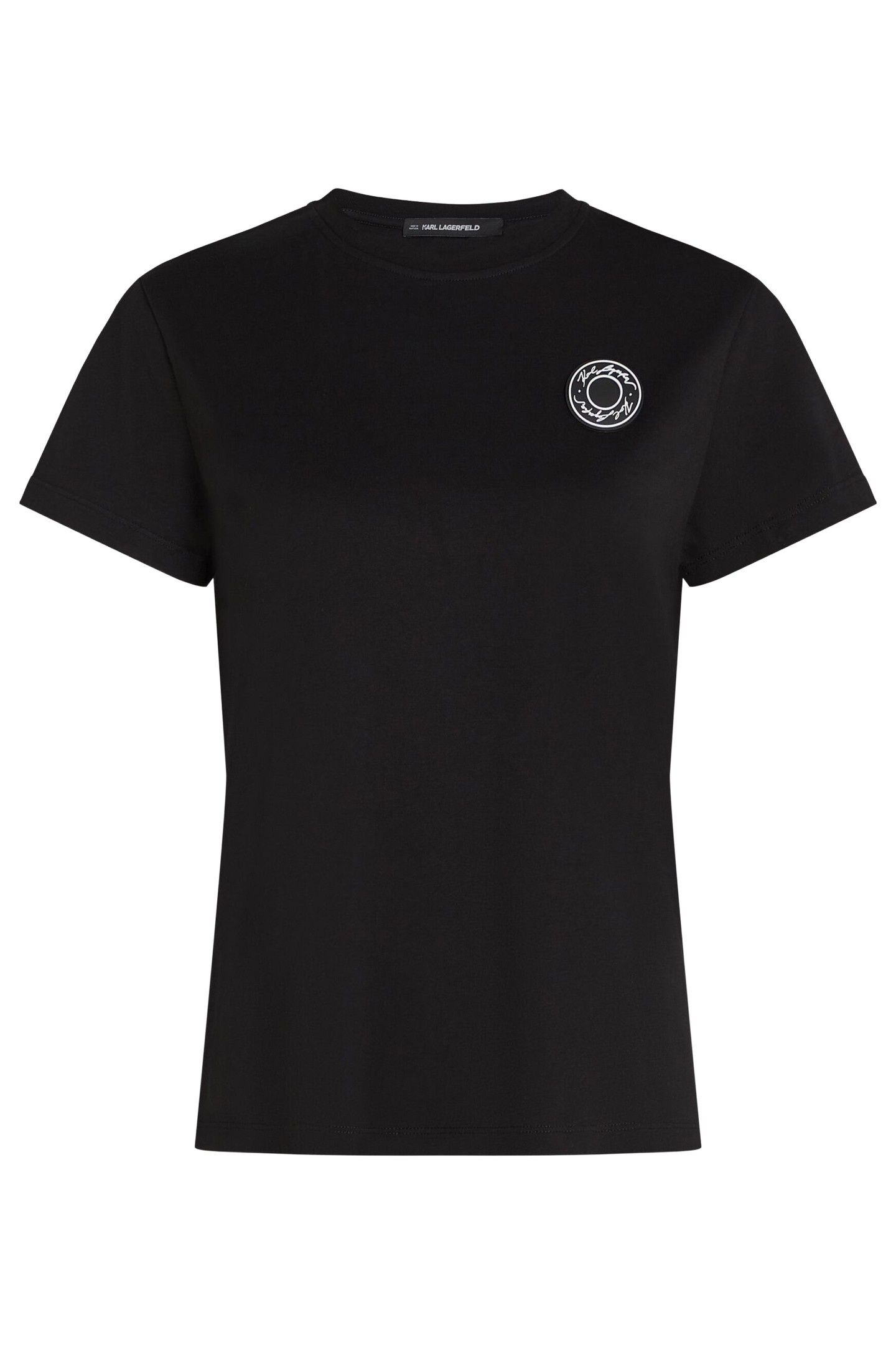 LUNA RUBBER PATCH T-SHIRT BLACK 1