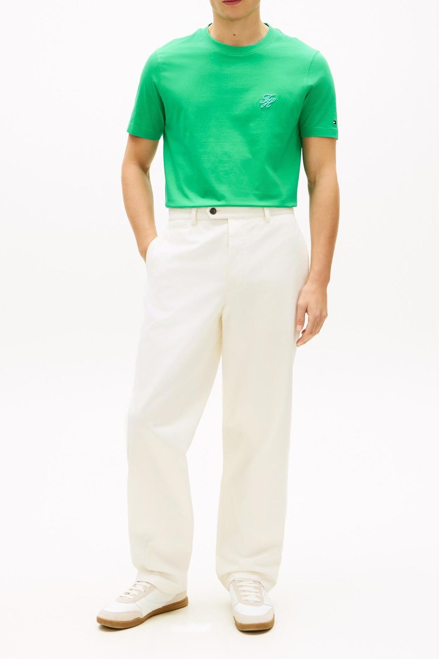SCRIPT MONOGRAM T-SHIRT JADE WINK 1