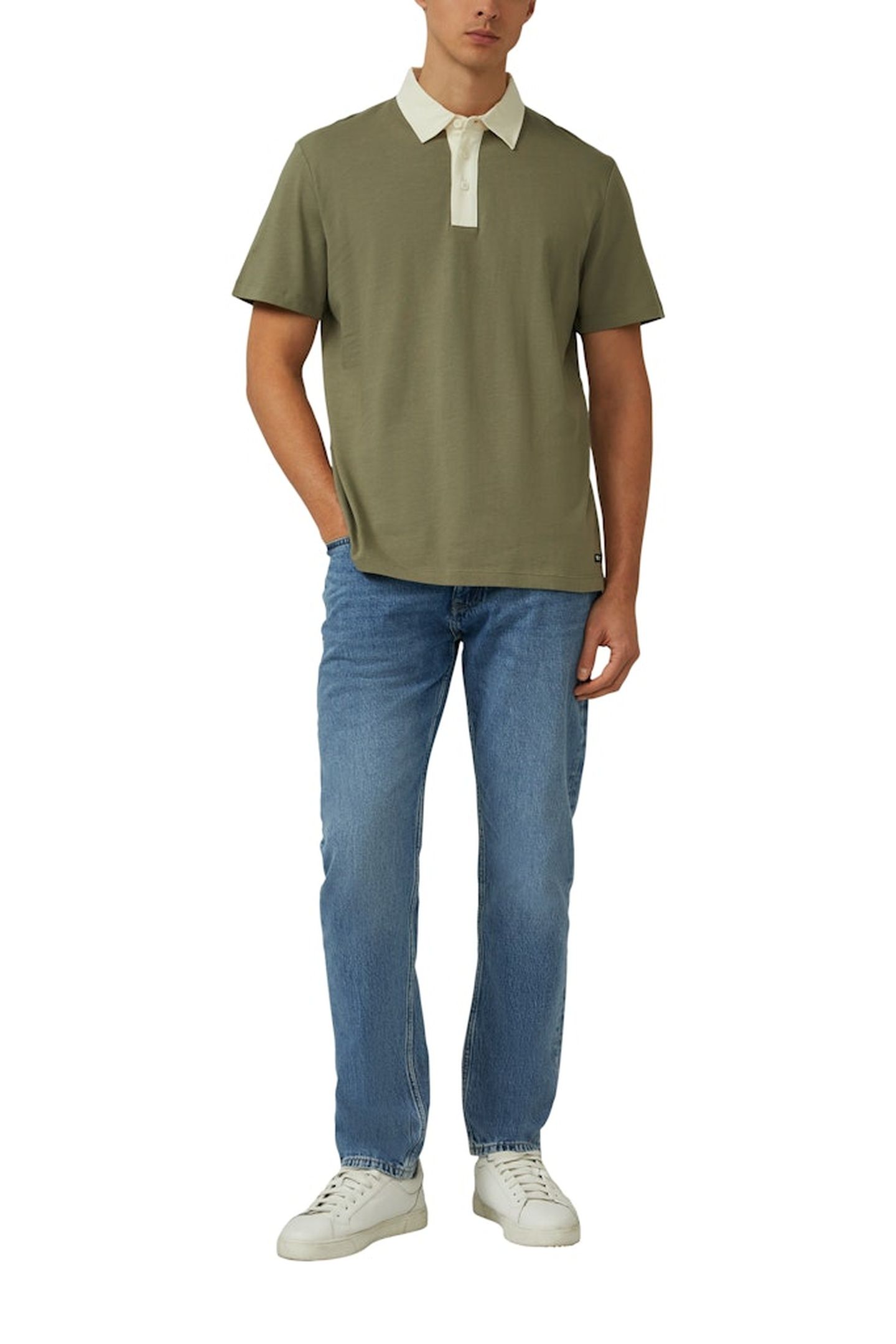 S.OLIVER POLOSHIRTS ARMY GREEN 4