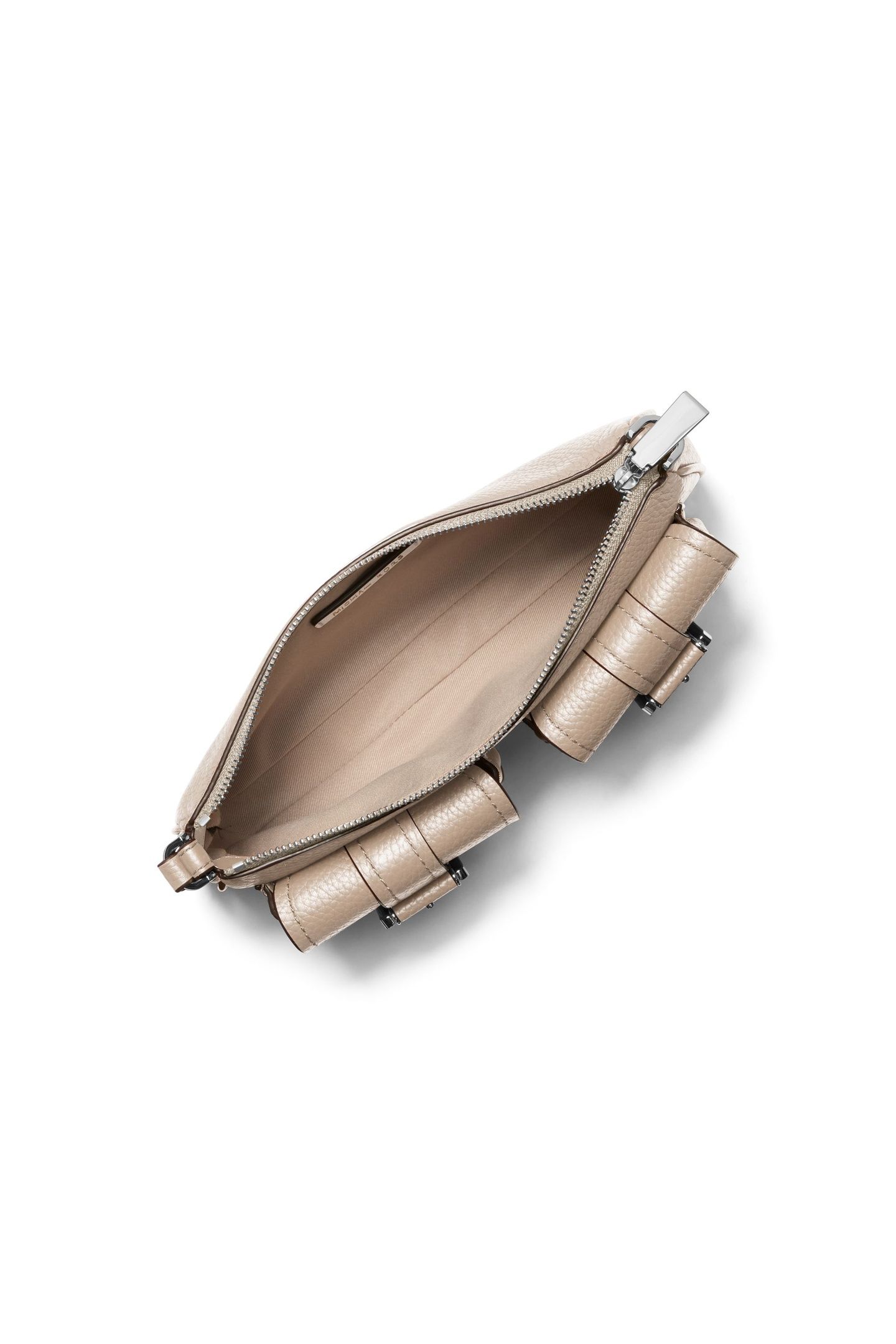 SMALL CONVERTIBLE POUCHETTE LIGHT SAND 3