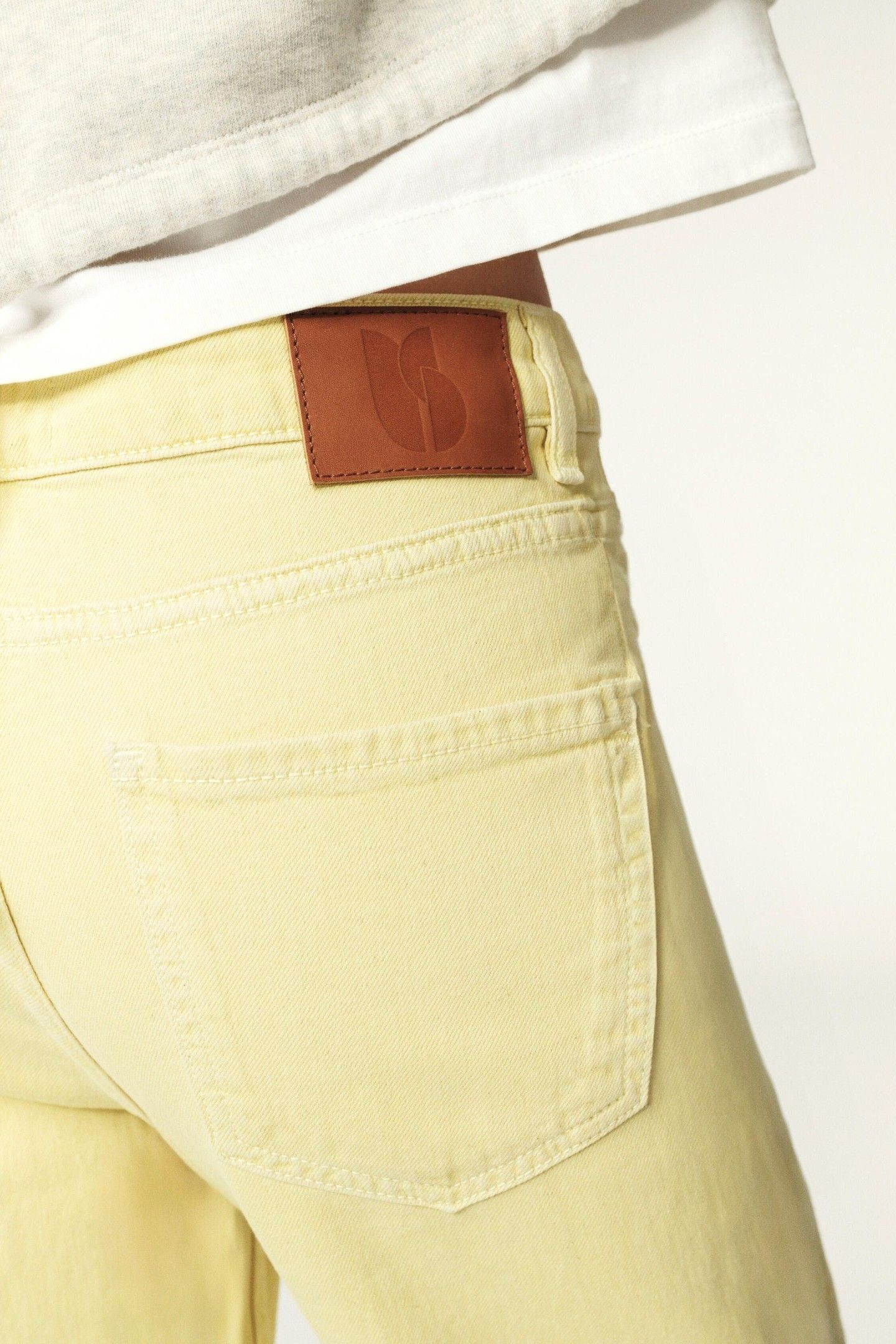 PANTALON FEVA JAUNE 5