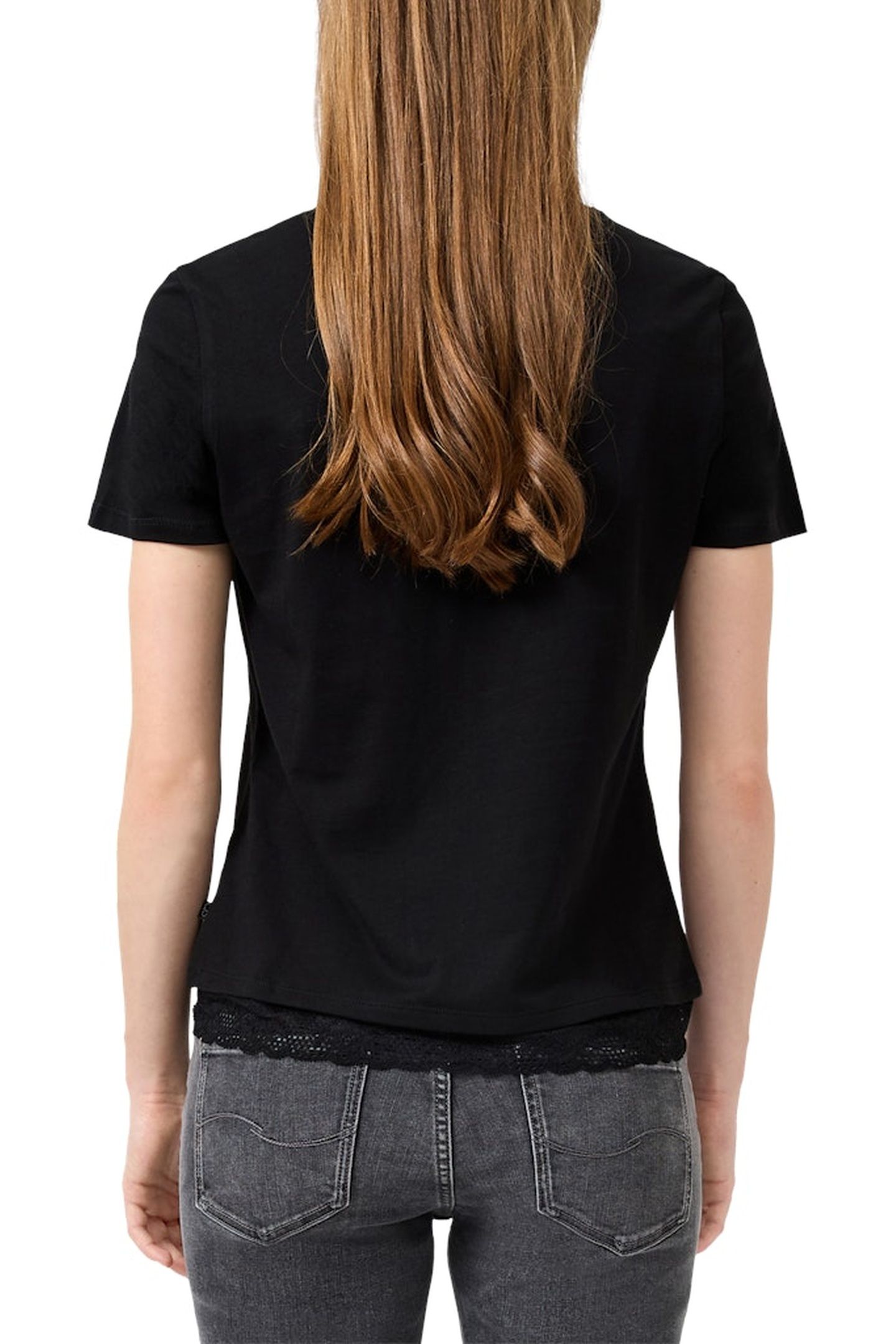 S.OLIVER-QS T-SHIRTS BLACK 5