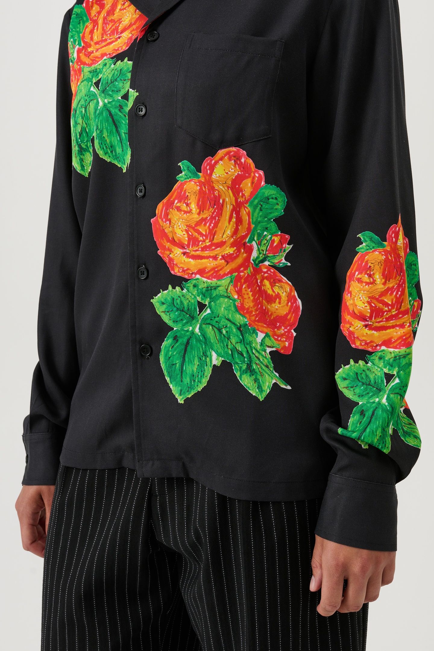 JOE SHIRT BLACK MULTI 2
