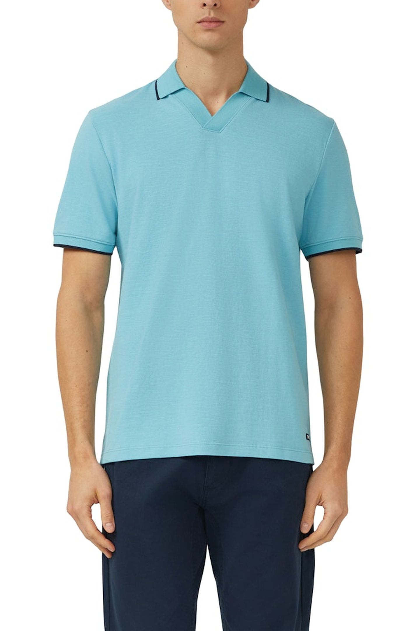 S.OLIVER POLOSHIRTS BLUE AQUA 2