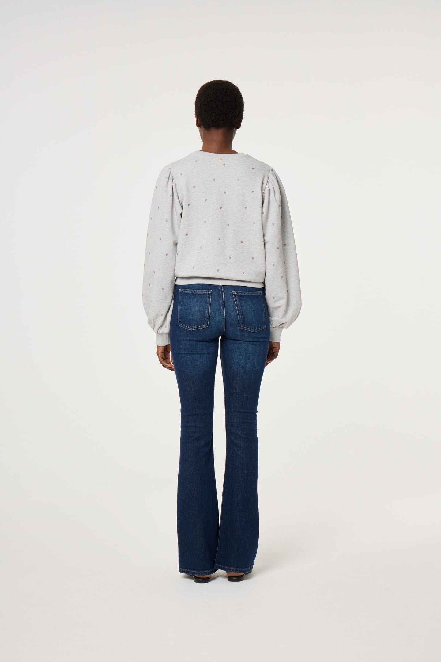 DINA SWEATER GREY MELANGE 3