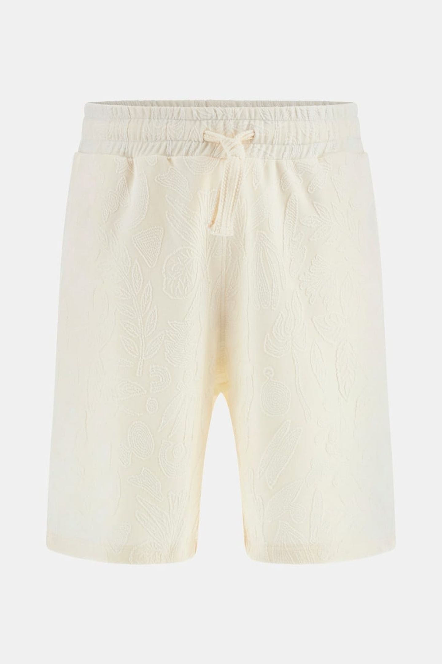 GUESS ECO JACQUARD SHORTS PEARL WHITE PRIMITIV 4