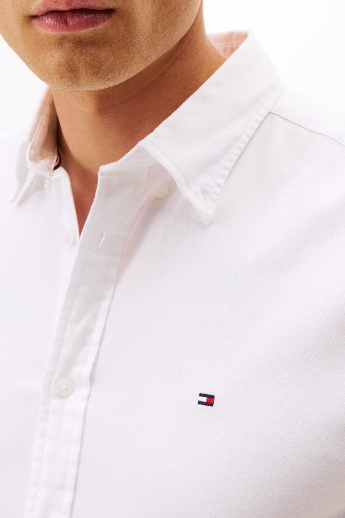 DOBBY SF SHIRT WHITE 5