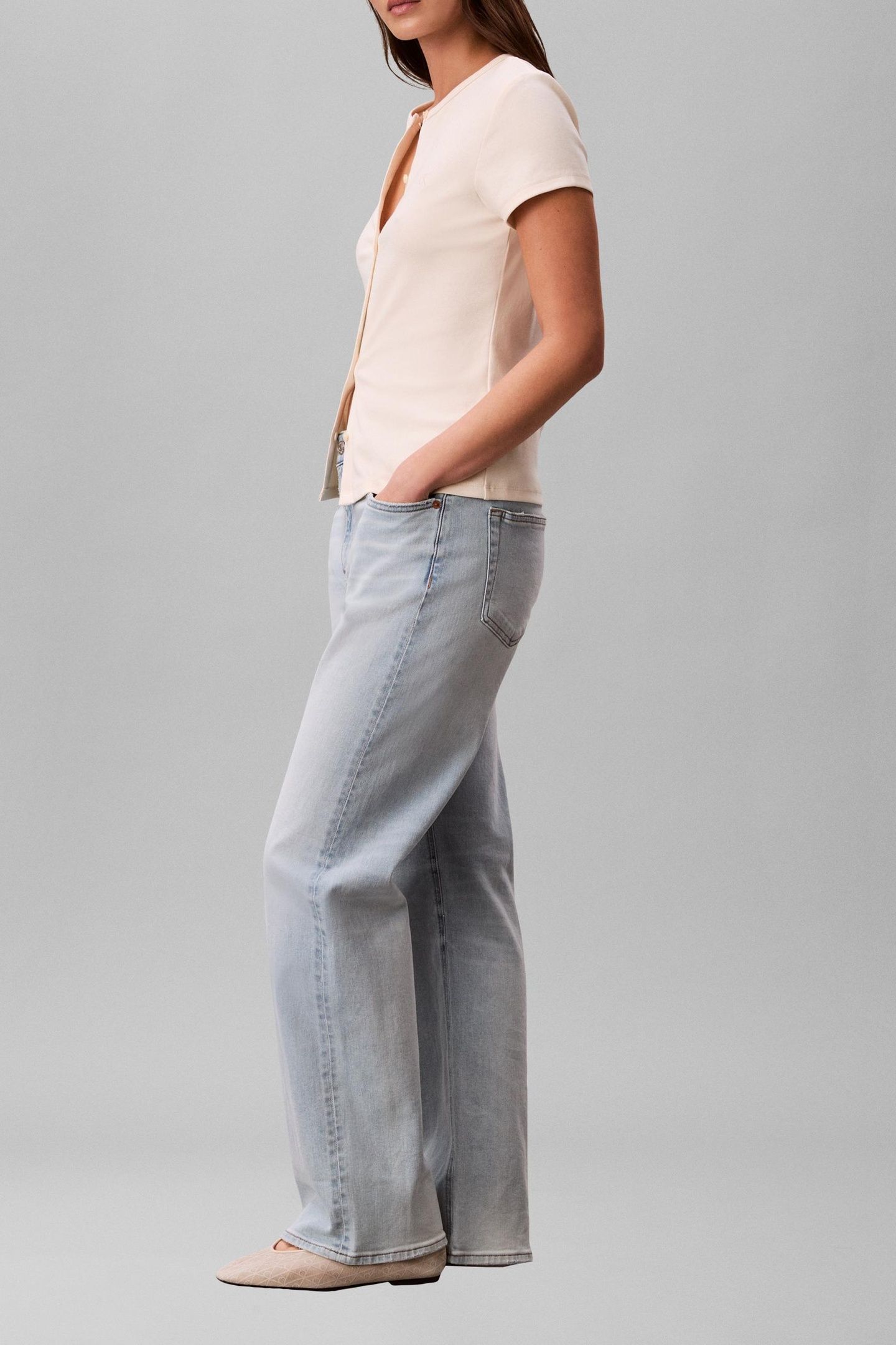SS 1X1 REFINED RIB TOP CALICO 4