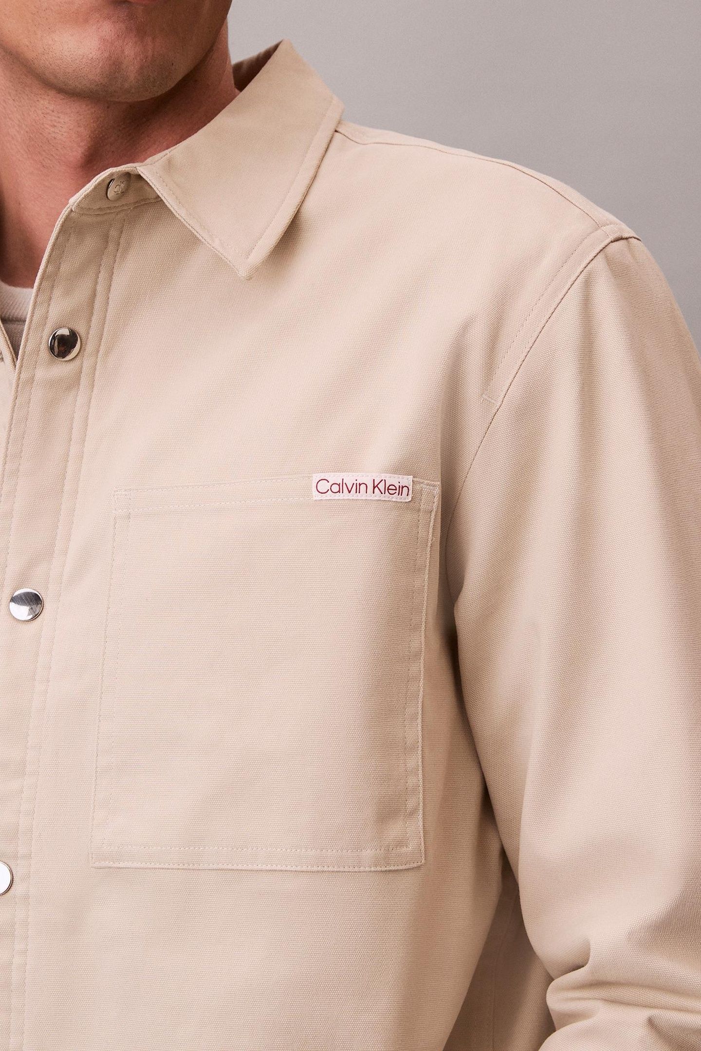 LS MATTY CANVAS RELAXED JACKET SILVERMOSS 4