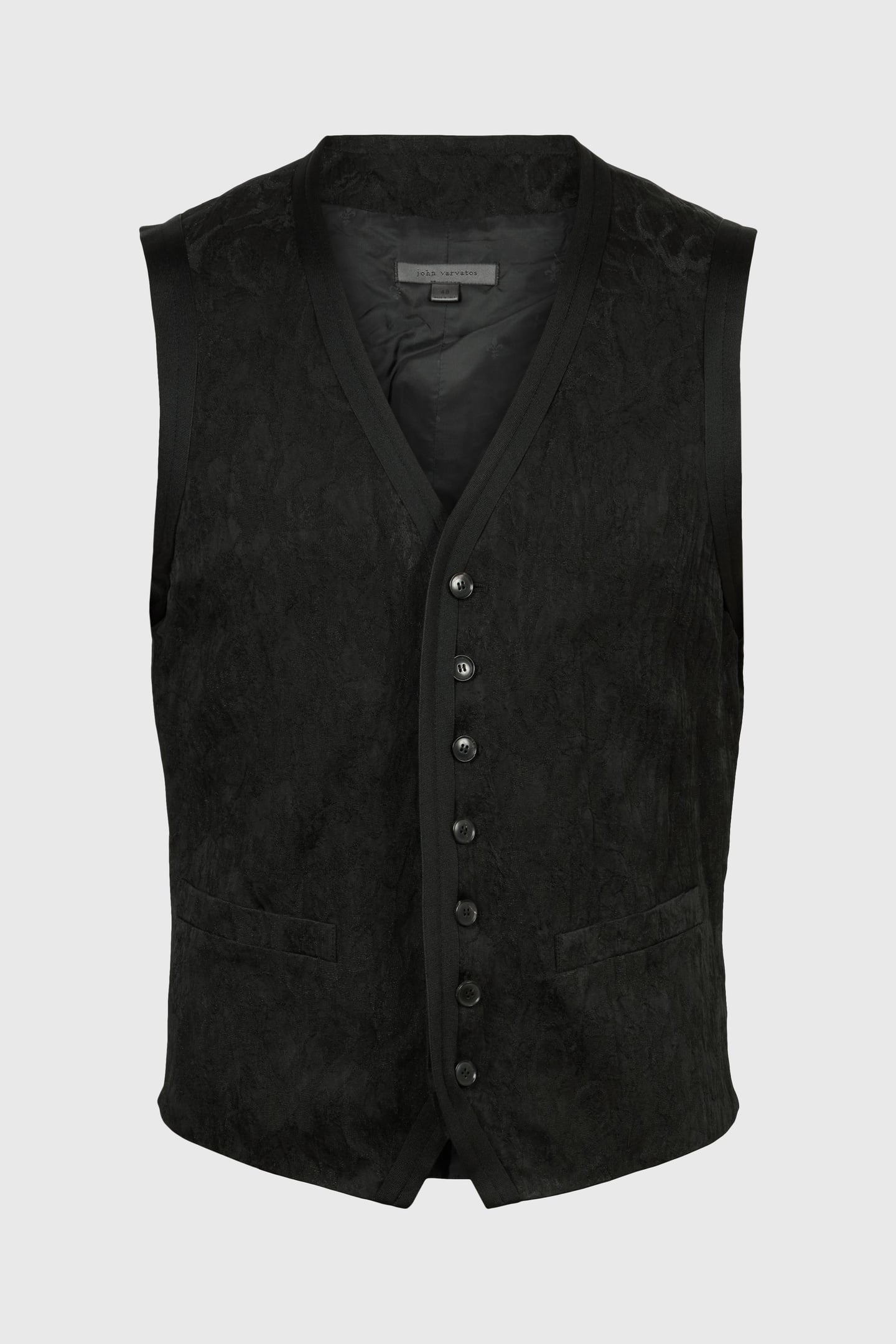 BUTTON FRONT VEST WITH VE BLACK 3