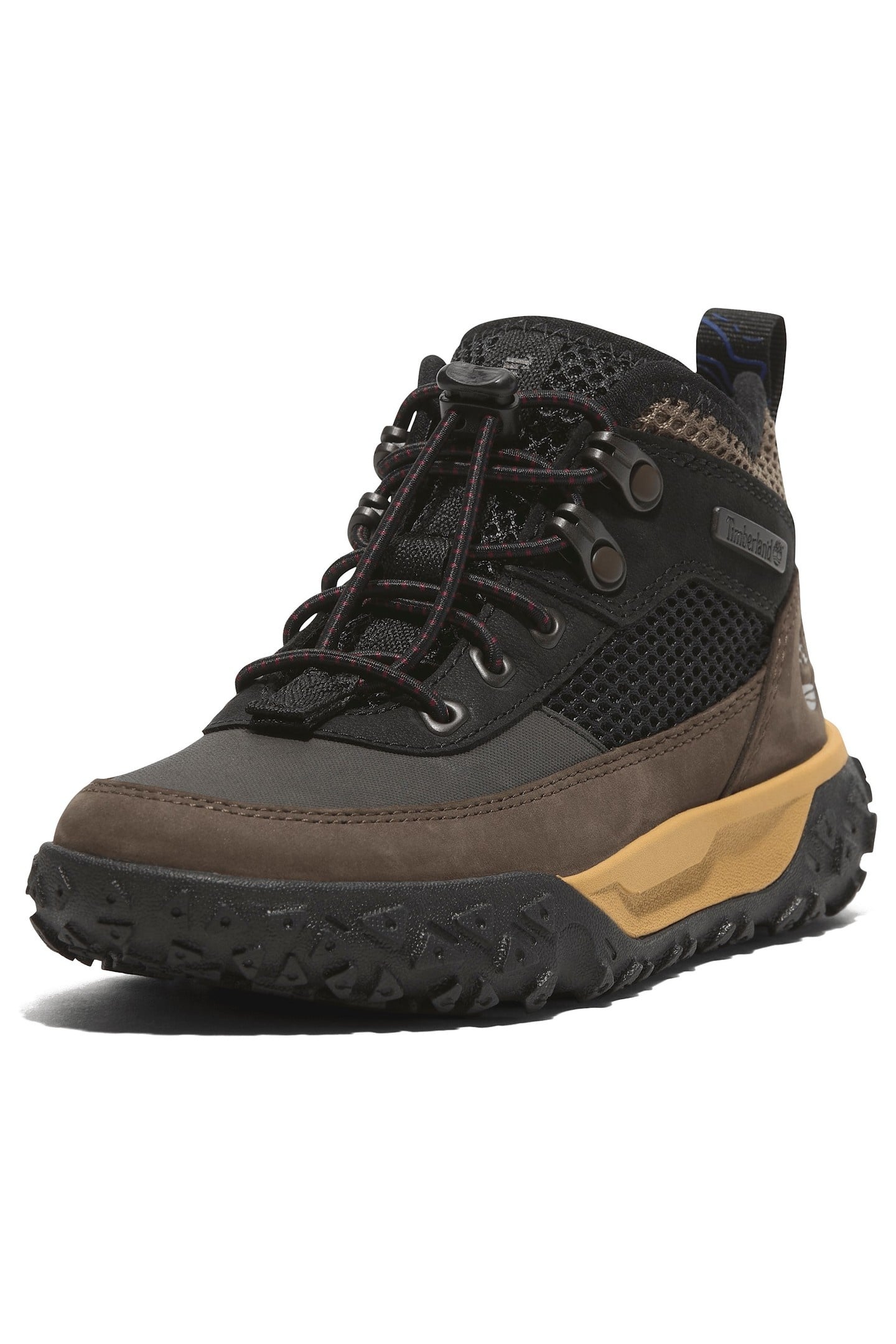 MID LACE UP SNEAKER BLACK 2