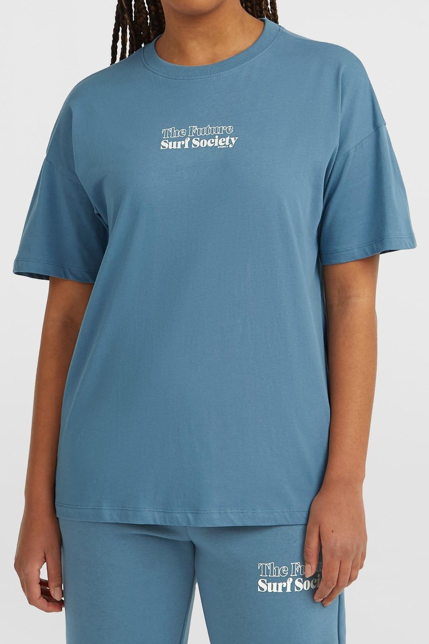THE FUTURE SURF SOCIETY T-SHIRT MOZART BLUE 2