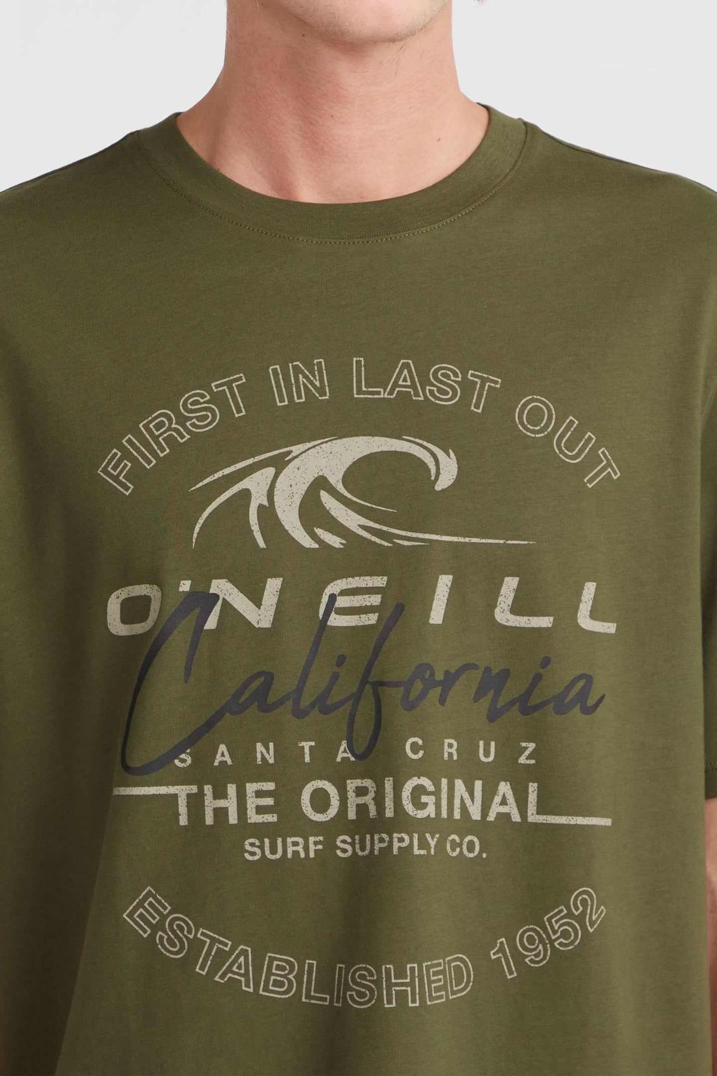 O'NEILL CALI WAVE T-SHIRT FOREST NIGHT 6
