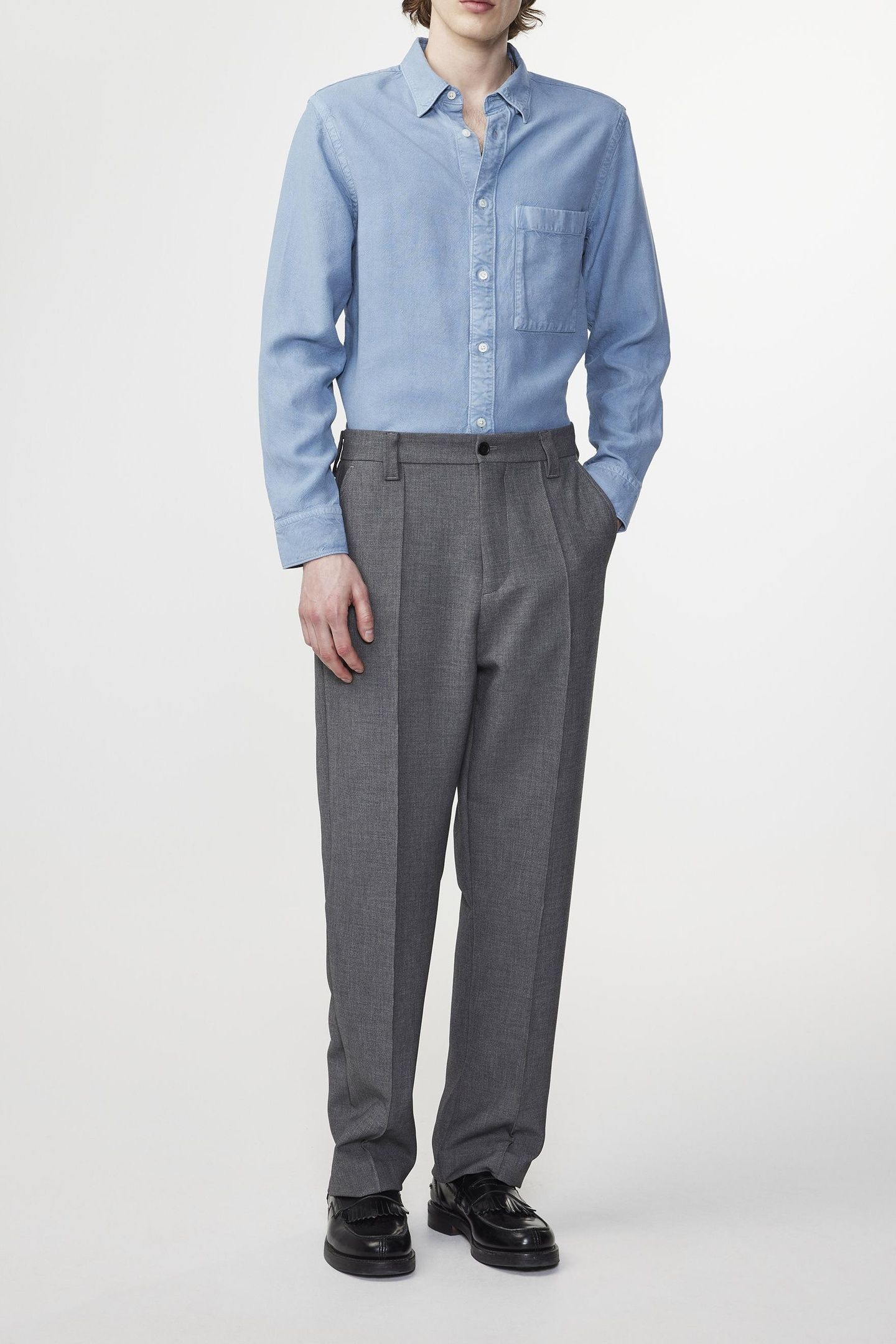 COHEN SHIRT 5213 SHIRTS TINK BLUE 2