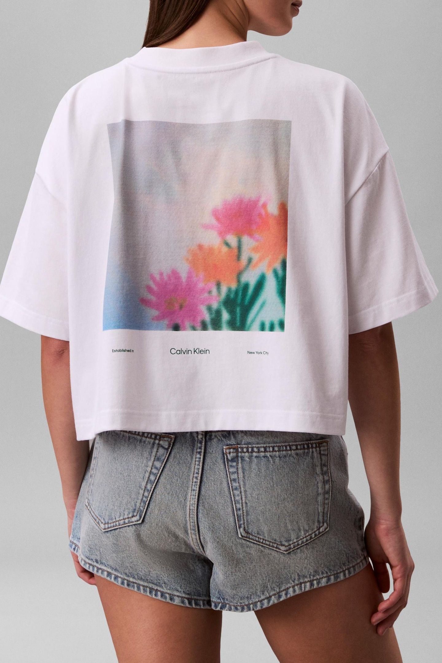 SS CROPPED BOXY TEE BRIGHT WHITE 4