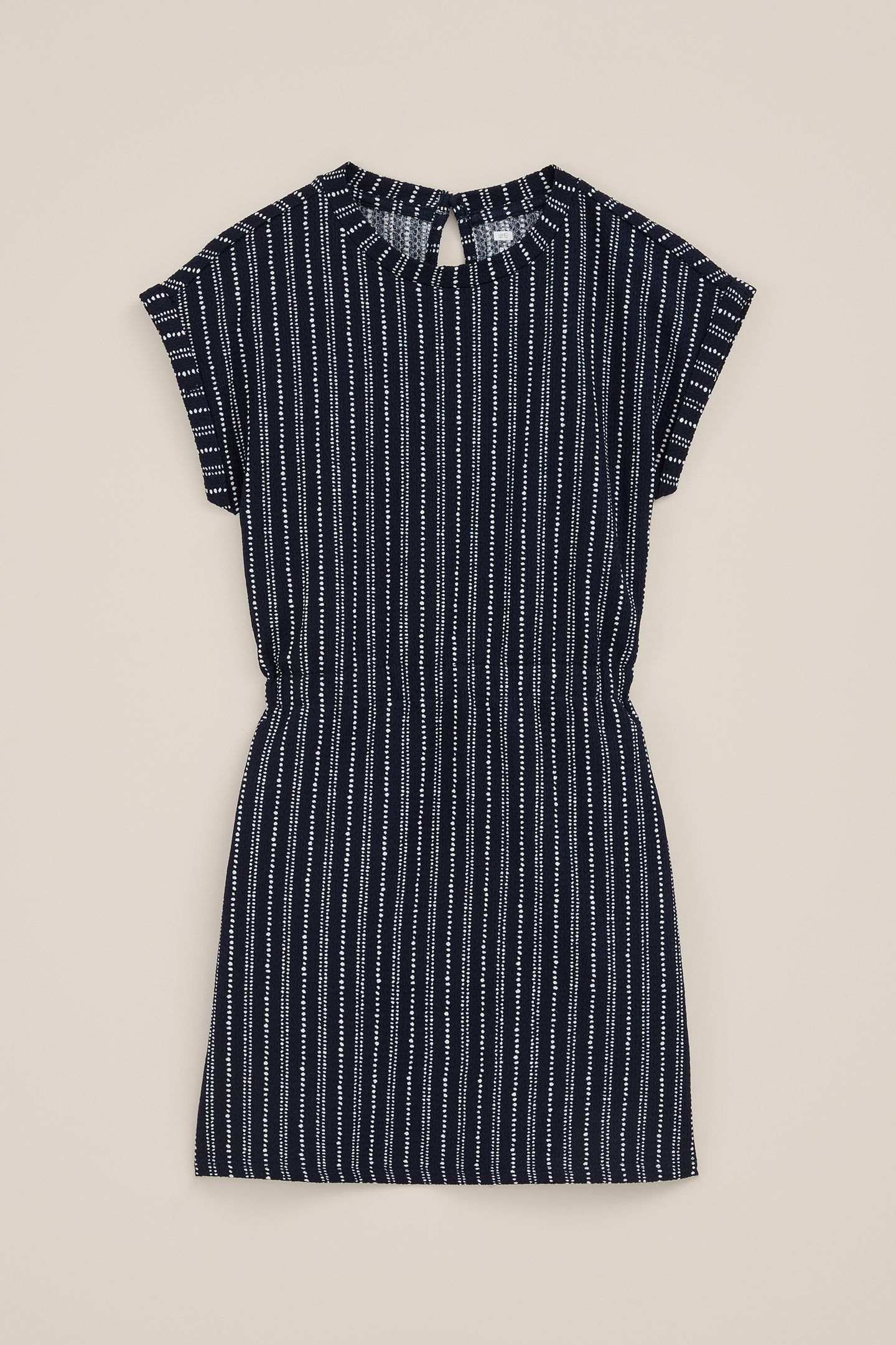 DRESS MID LENGTH NAVY BLUE 3