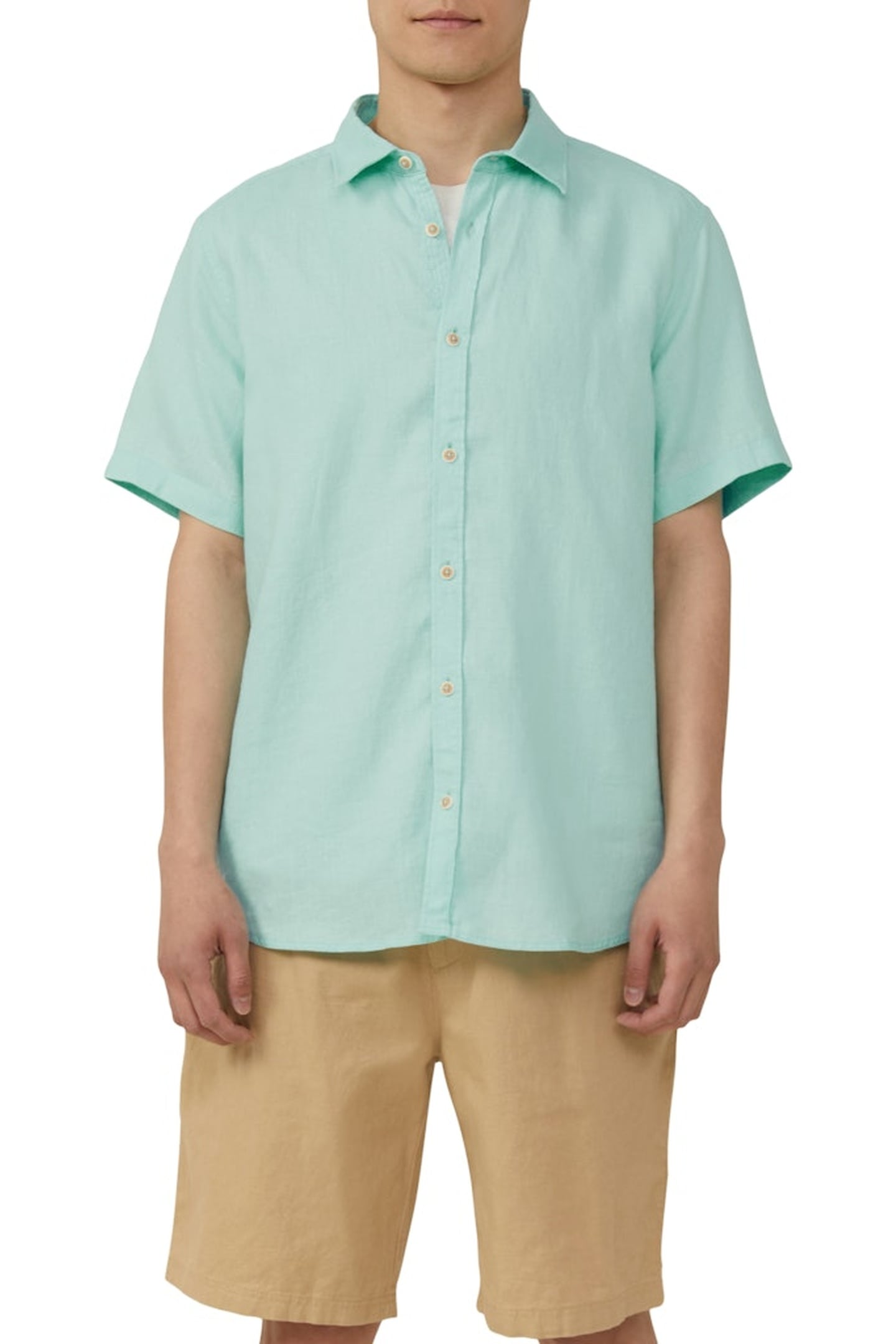 S.OLIVER SHIRTS BLUE AQUA 1