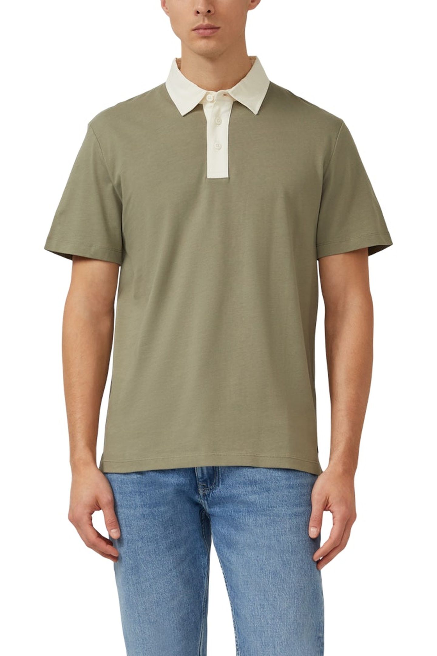 S.OLIVER POLOSHIRTS ARMY GREEN 1
