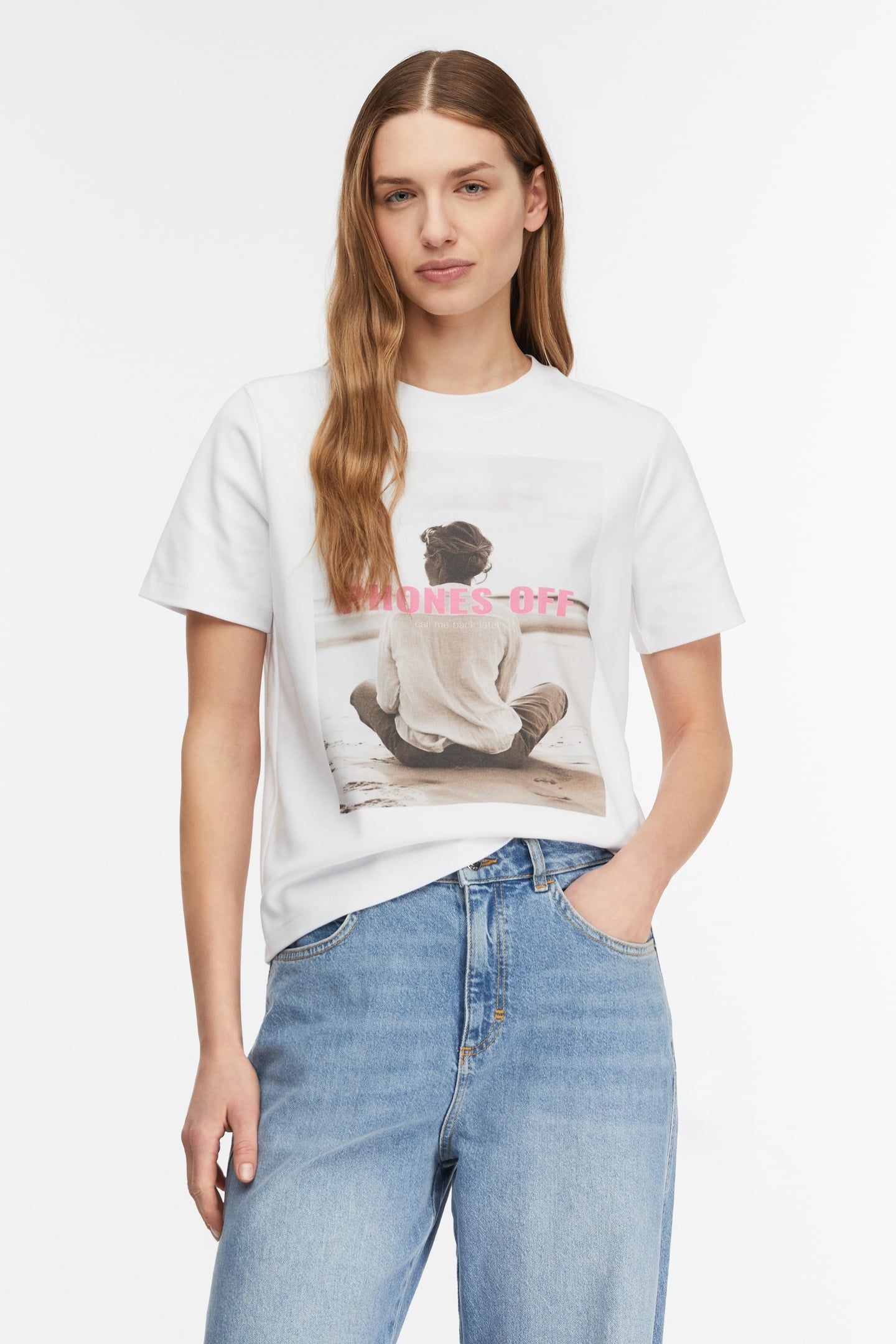COMMA T-SHIRTS WHITE 1