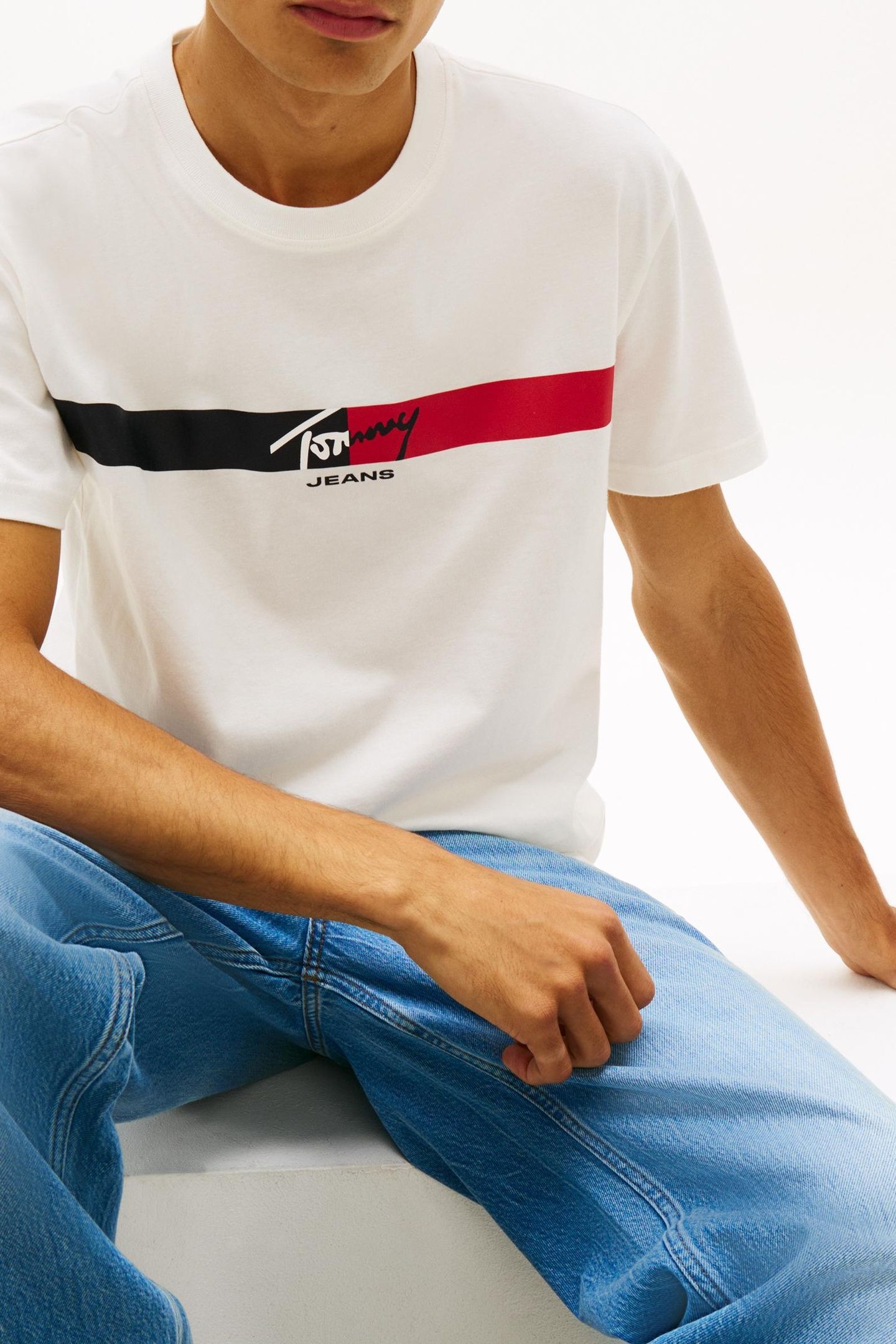 TJM REGULAR SIGNATURE T-SHIRT ECRU 5