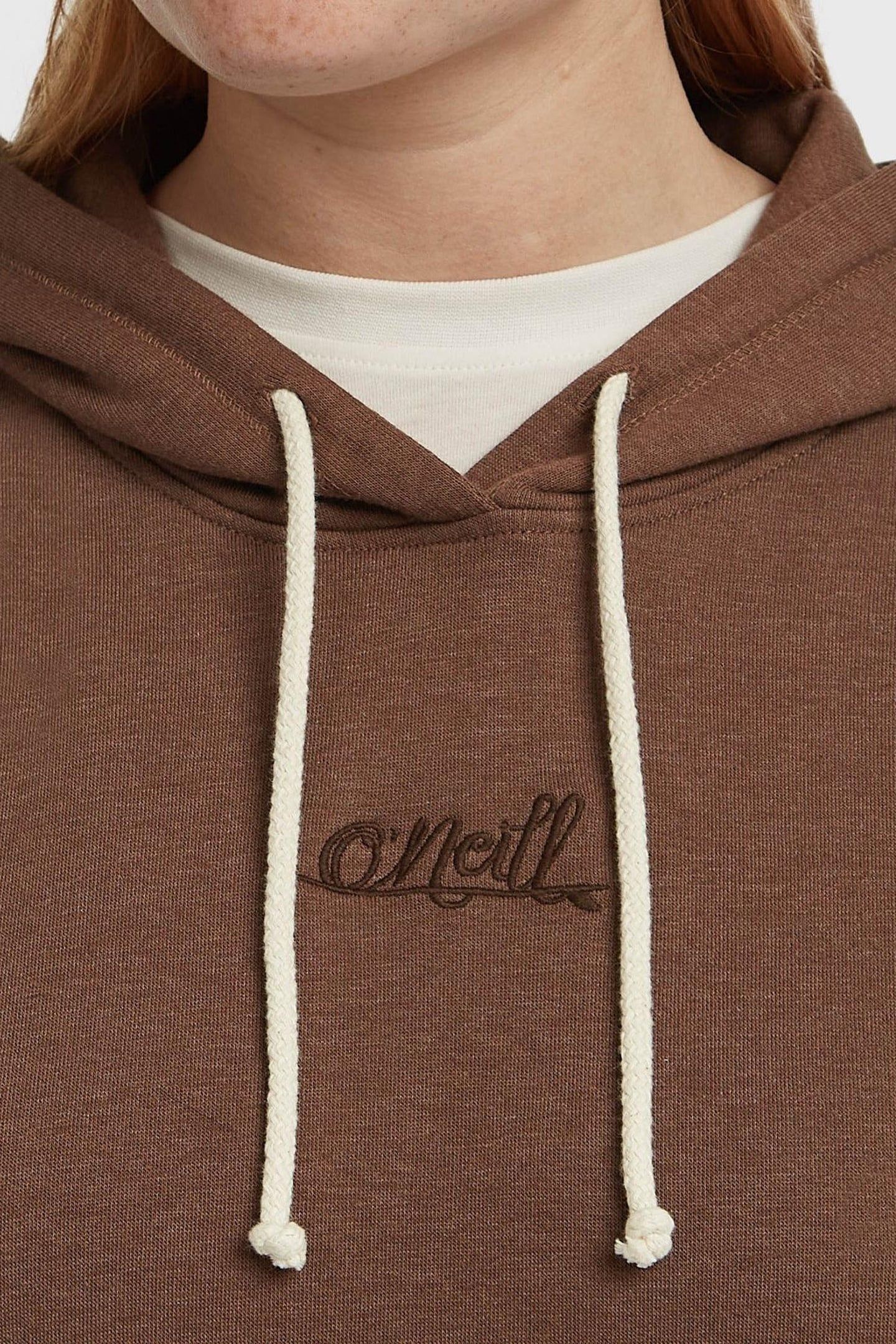 ESSENTIALS O'NEILL SCRIPT HOODIE HAZEL SPICE 7