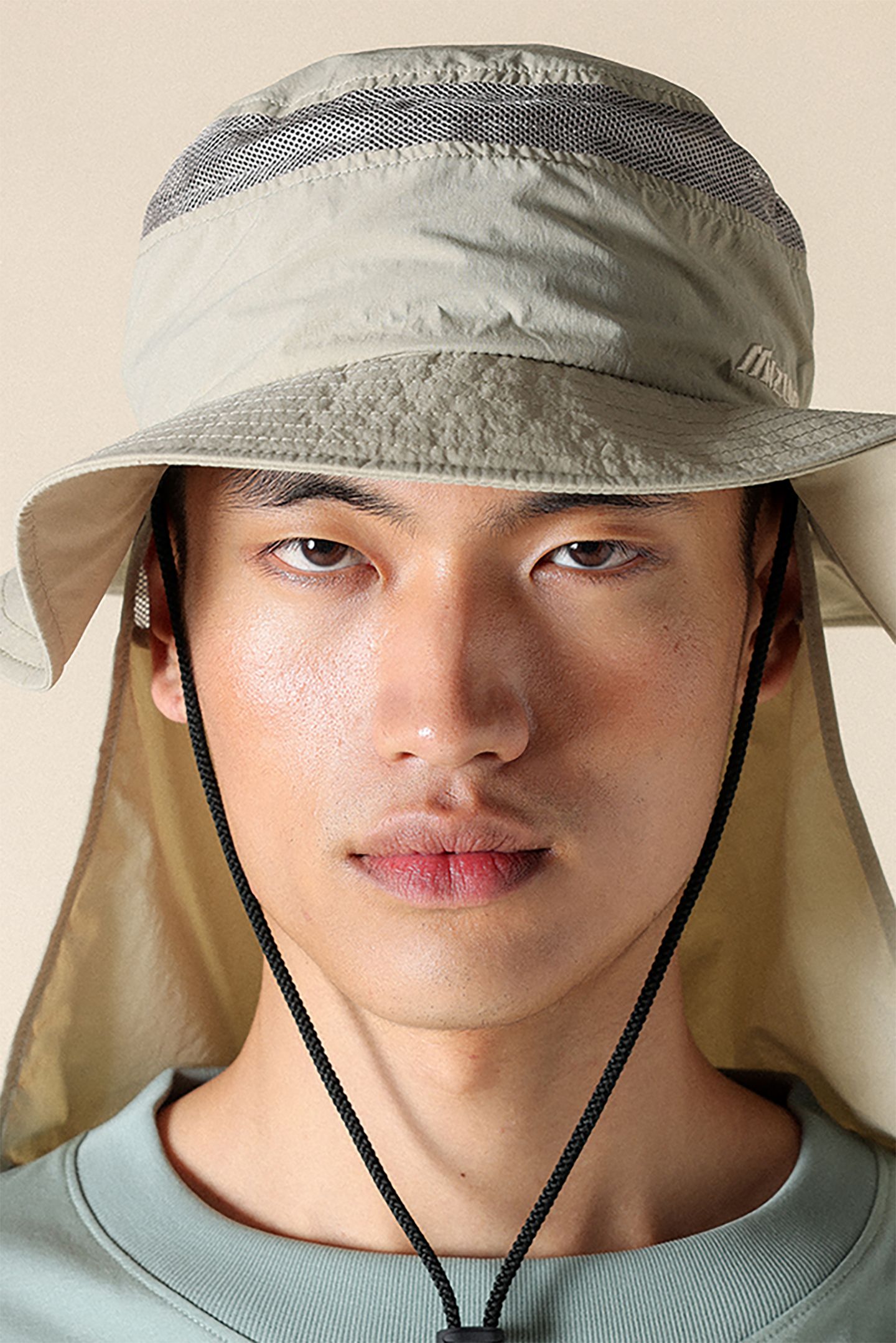 UNISEX SL SUNSHADE HAT SPRAY BEIGE 4