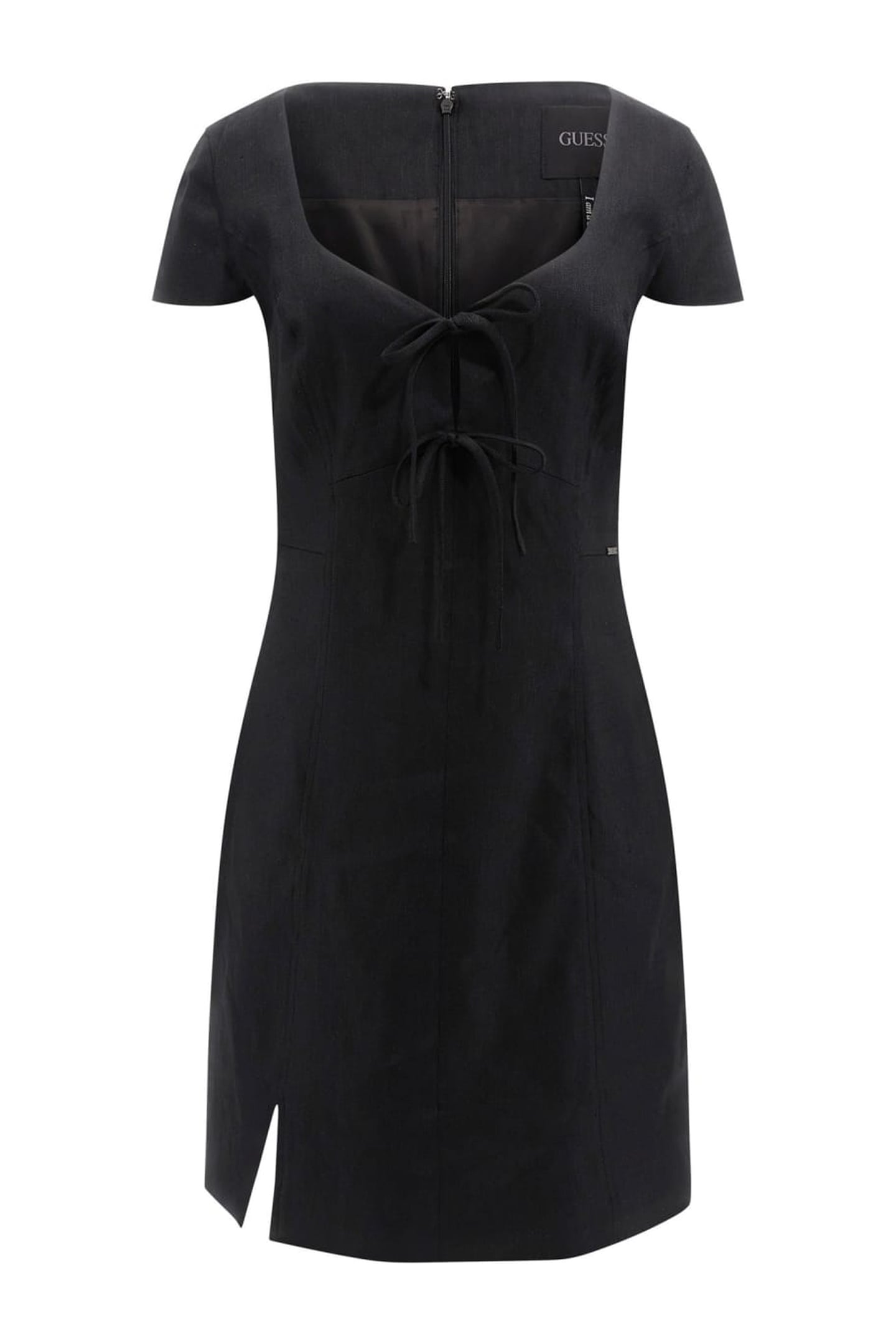 GUESS ECO ISABEAU BOWS MINI DR JET BLACK A996 1