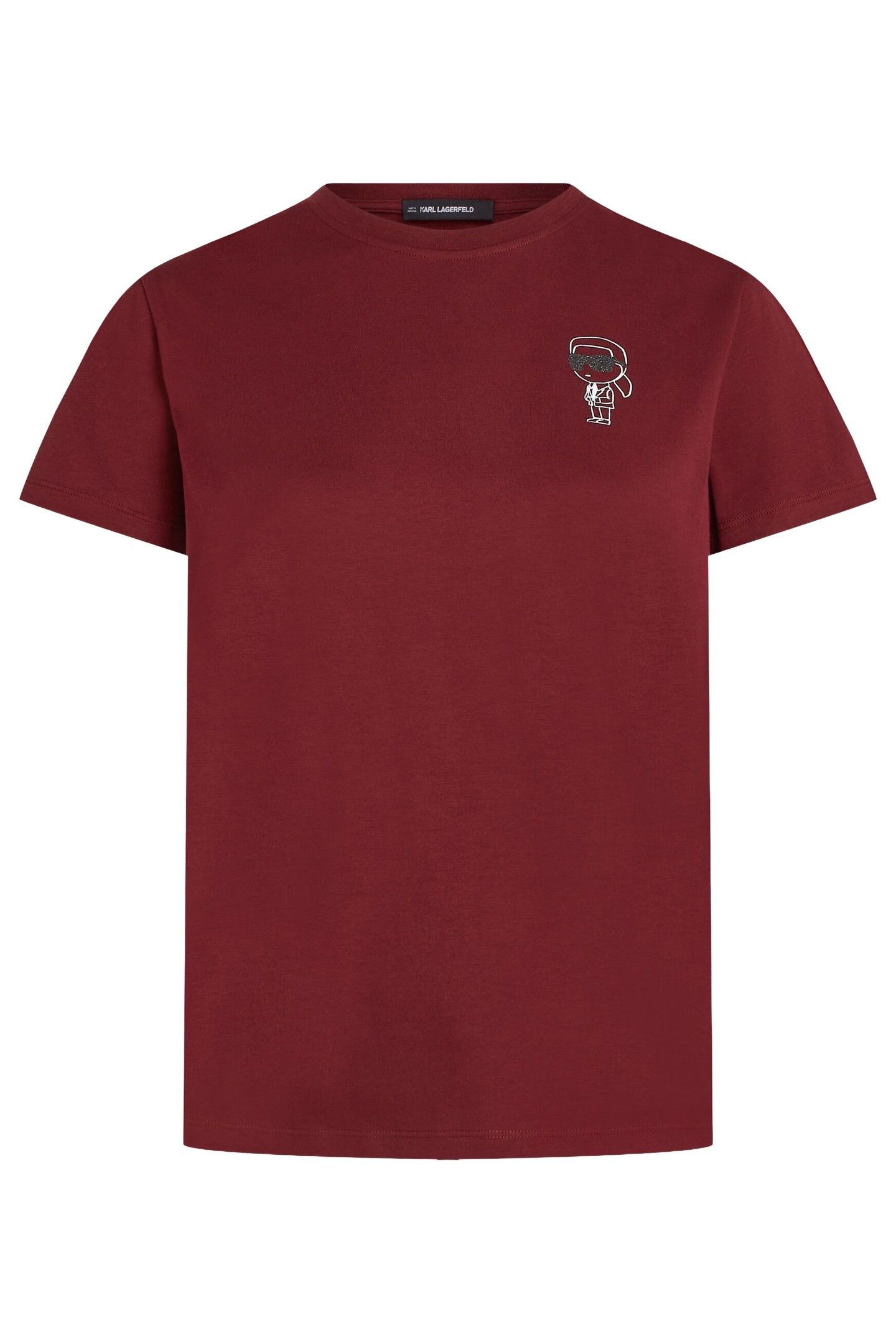 IKON PRINT T-SHIRT TAWNY PORT 1