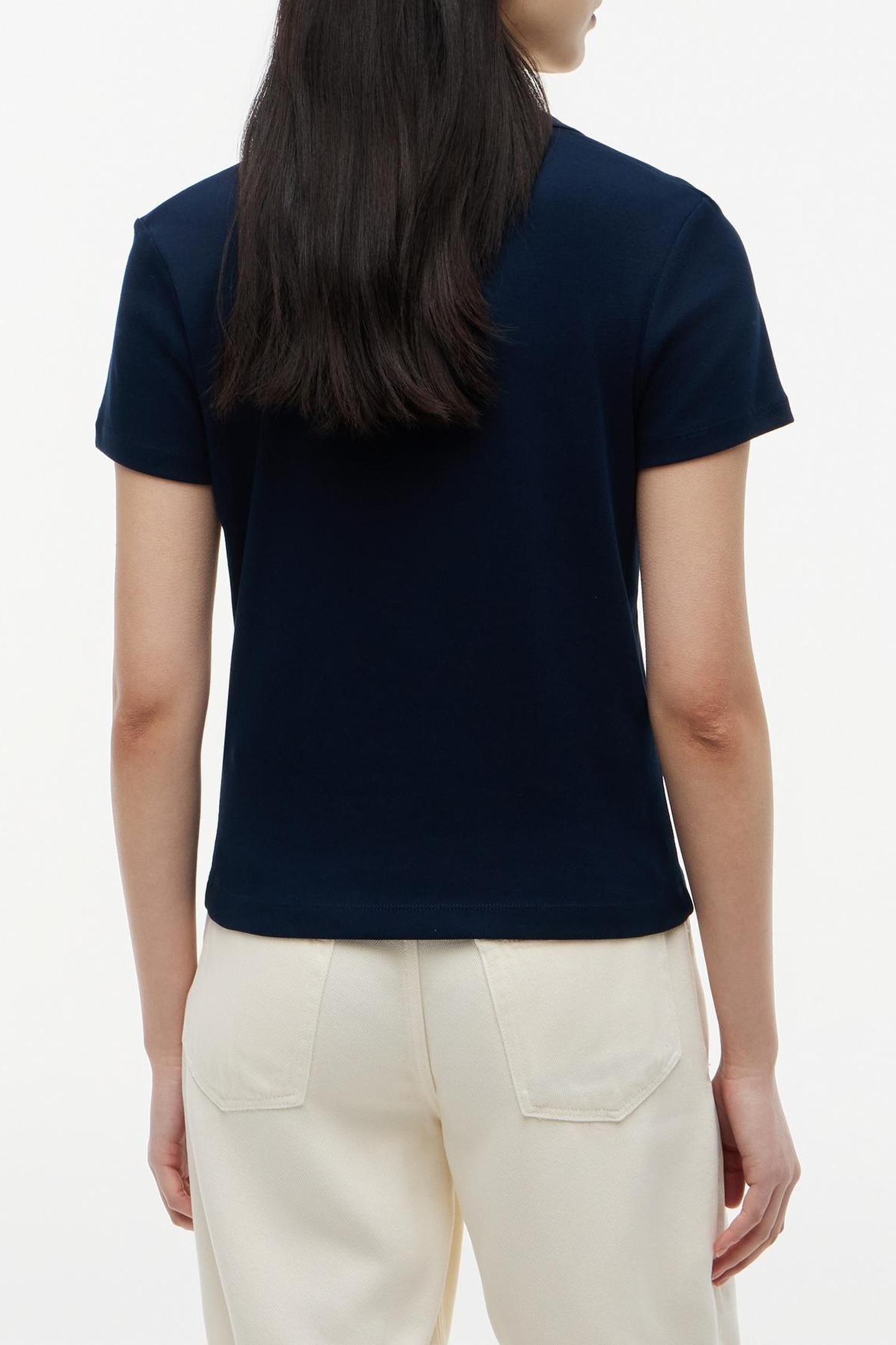 GOLD BUTTON SLIM SS DARK NIGHT NAVY 3