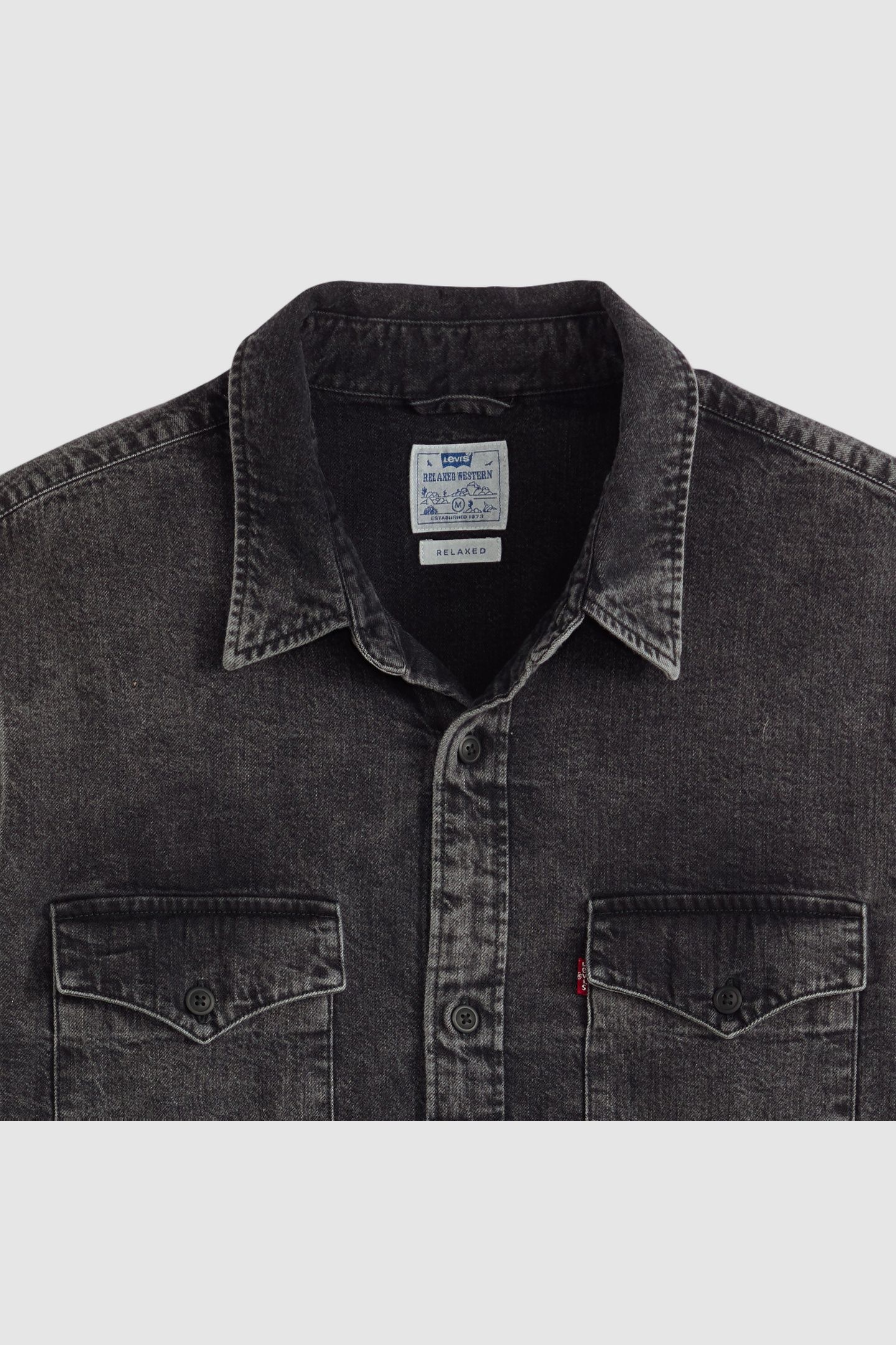 RELAXED FIT WESTERN SHIRT 5