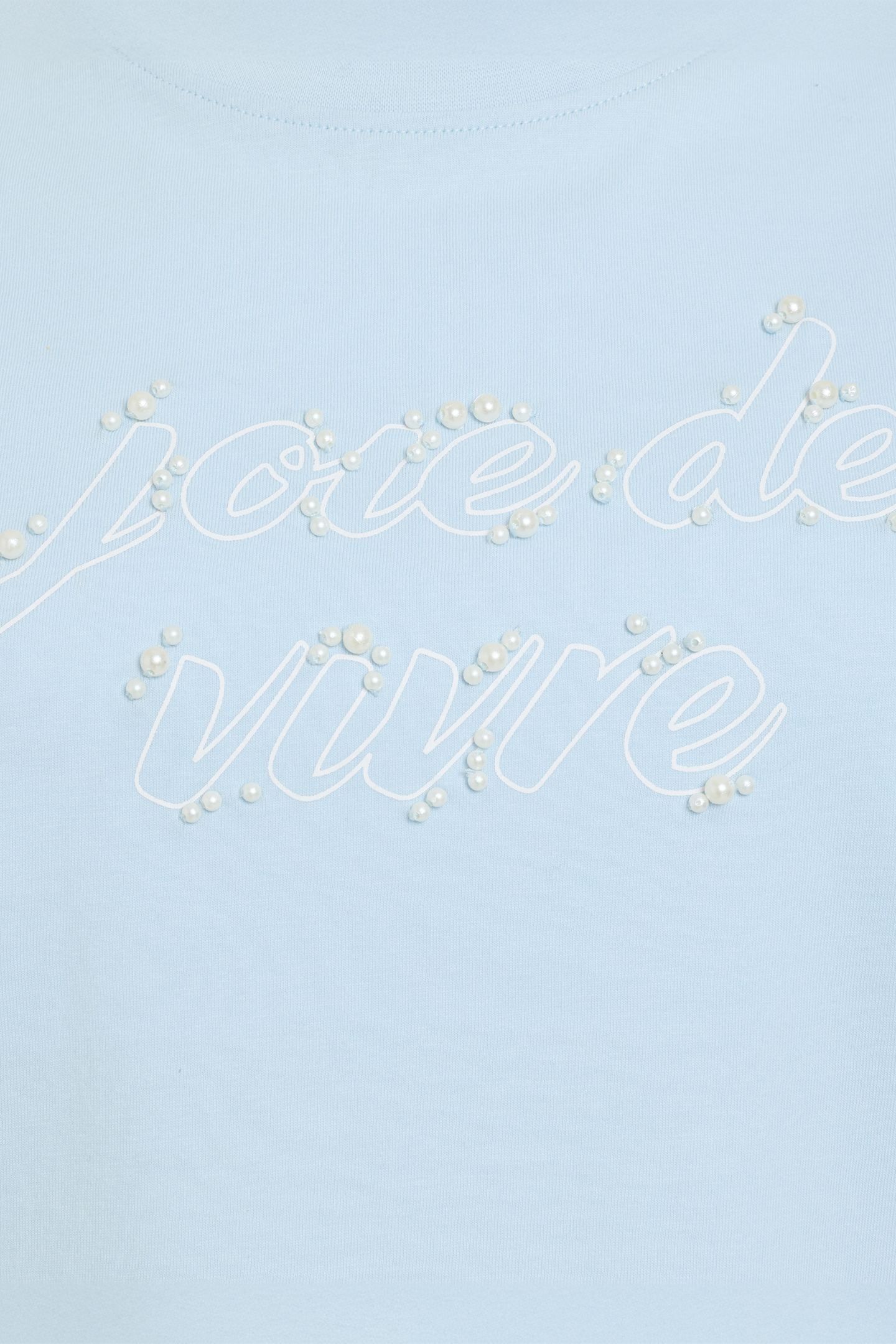 JOIE DE VIVRE SS TOP SKY BLUE/WHITE 2