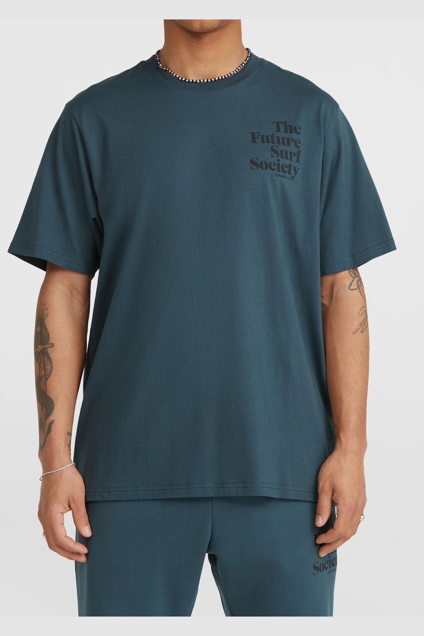 THE FUTURE SURF SOCIETY T-SHIRT ALMA STEEL 1