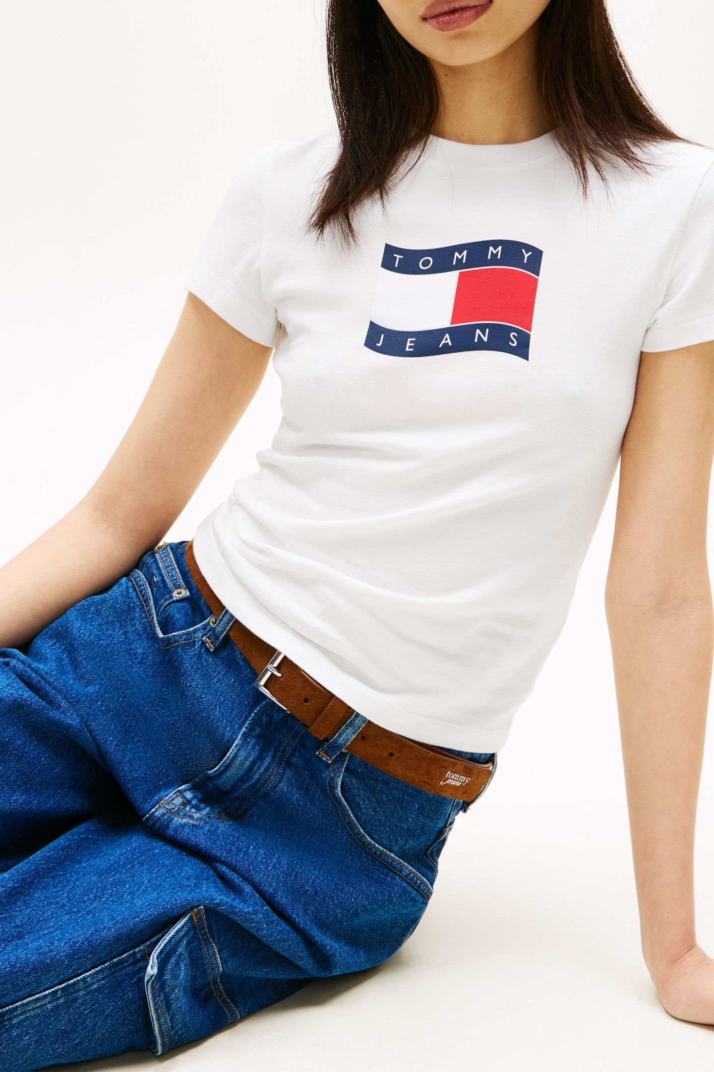 TJW SLIM WAVY FLAG T-SHIRT ECRU 3