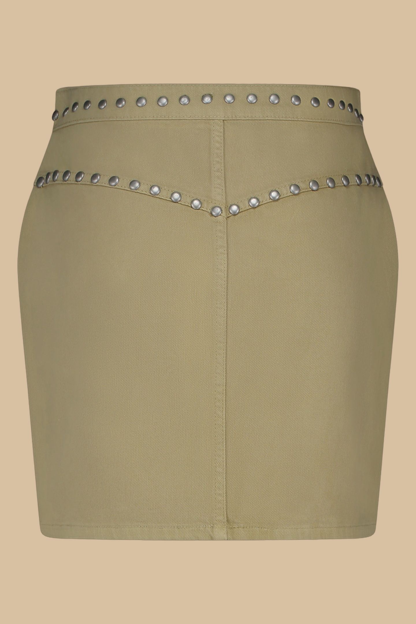 COCO SKIRT OLIVE GRAY 2