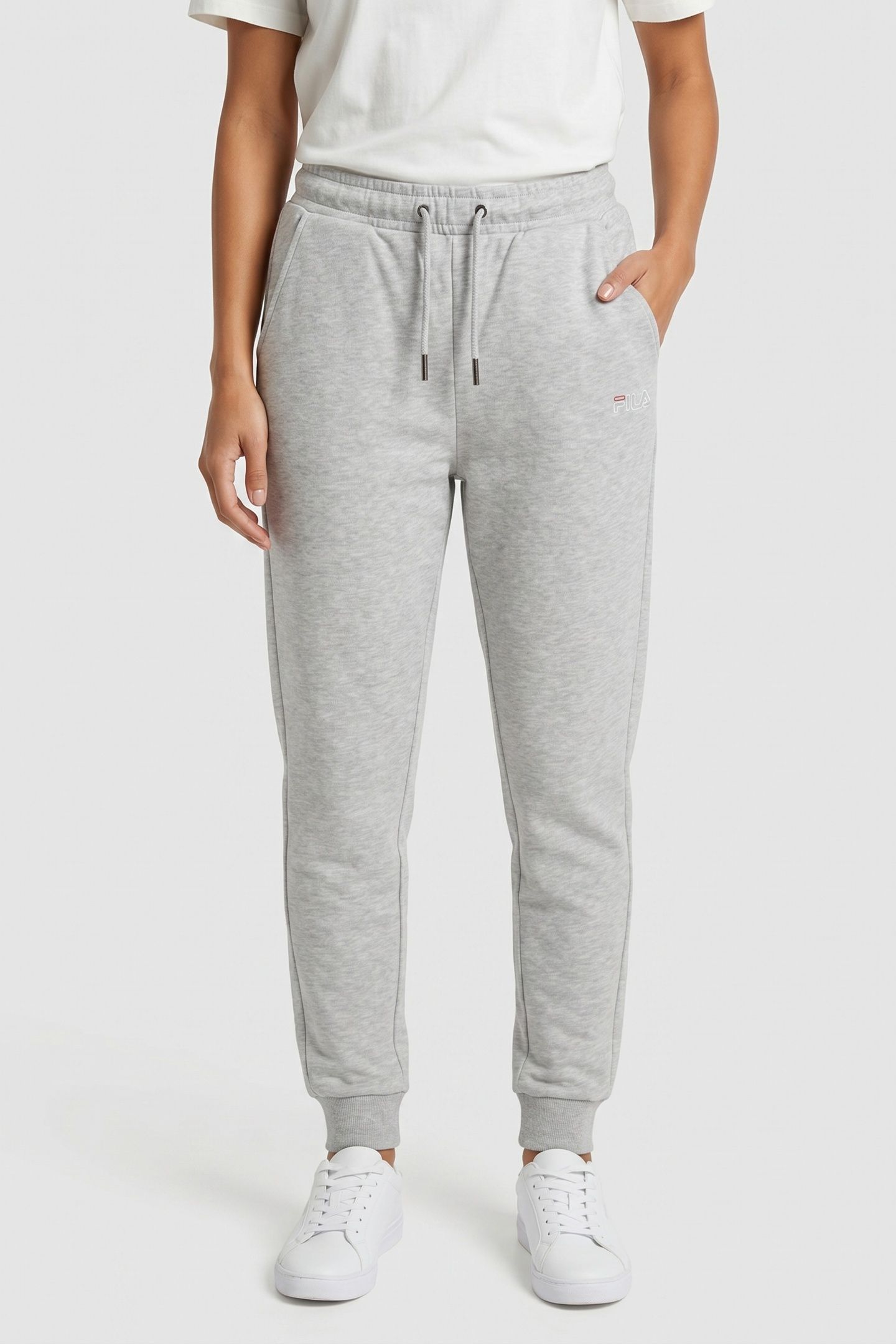 SABBIA SWEAT PANTS LIGHT GREY MELANGE 1