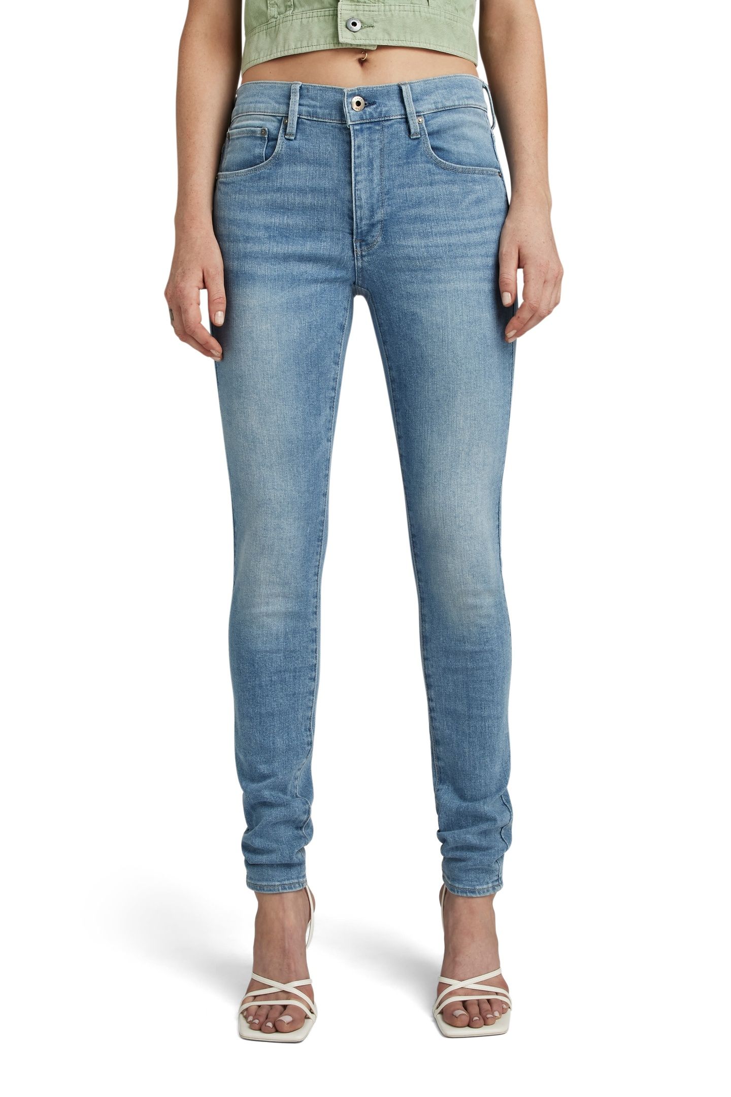 3301 SKINNY LIGHT AGED 1