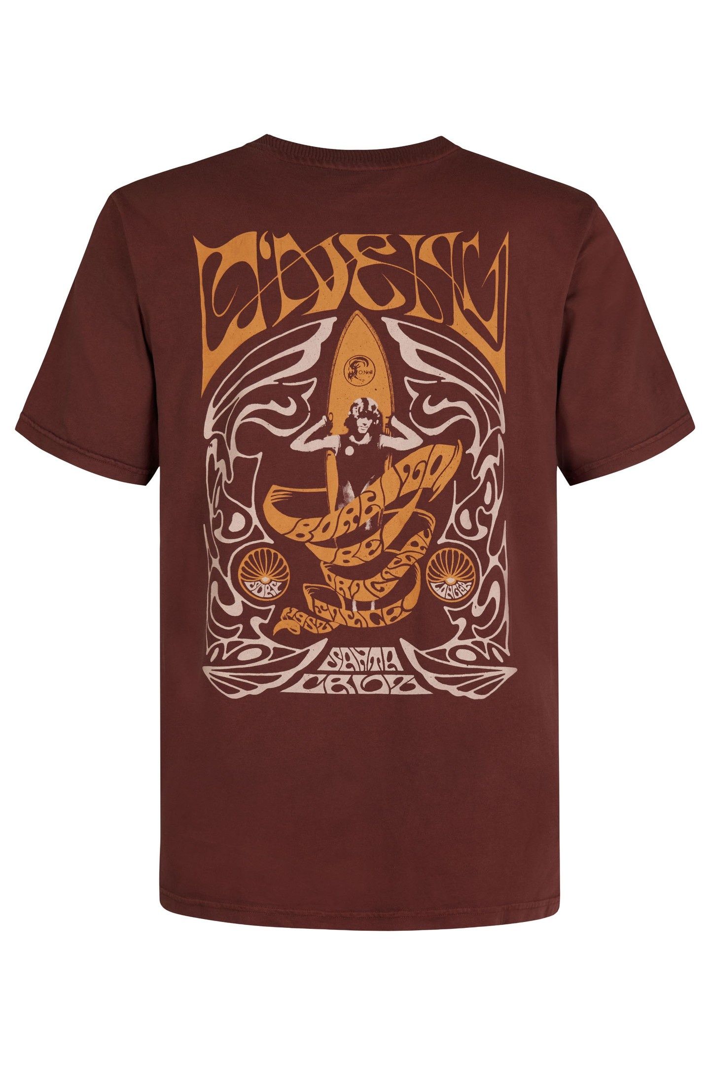 O'RIGINALS RETRO BACK PRINT T-SHIRT HAZEL SPICE 5