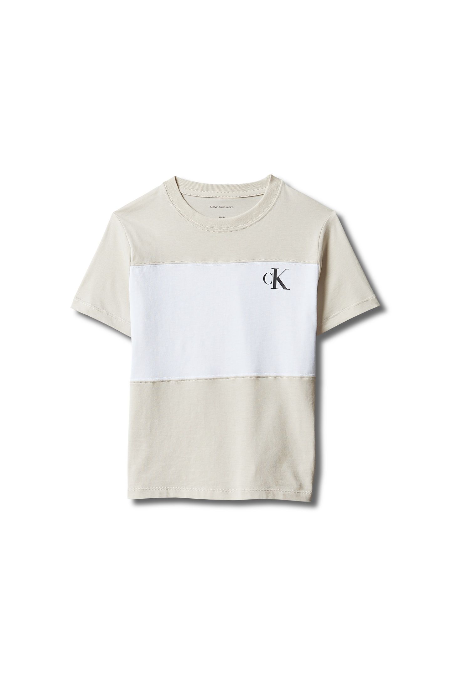 BOYS COLOR BLOCK 2-PACK T-SHIRTS OATMEAL 5