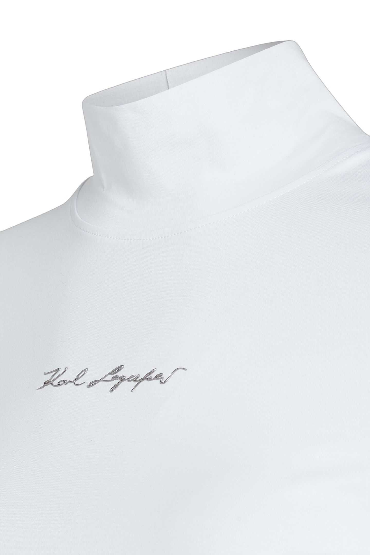 MOCK NECK SIGNATURE LS TOP WHITE 3
