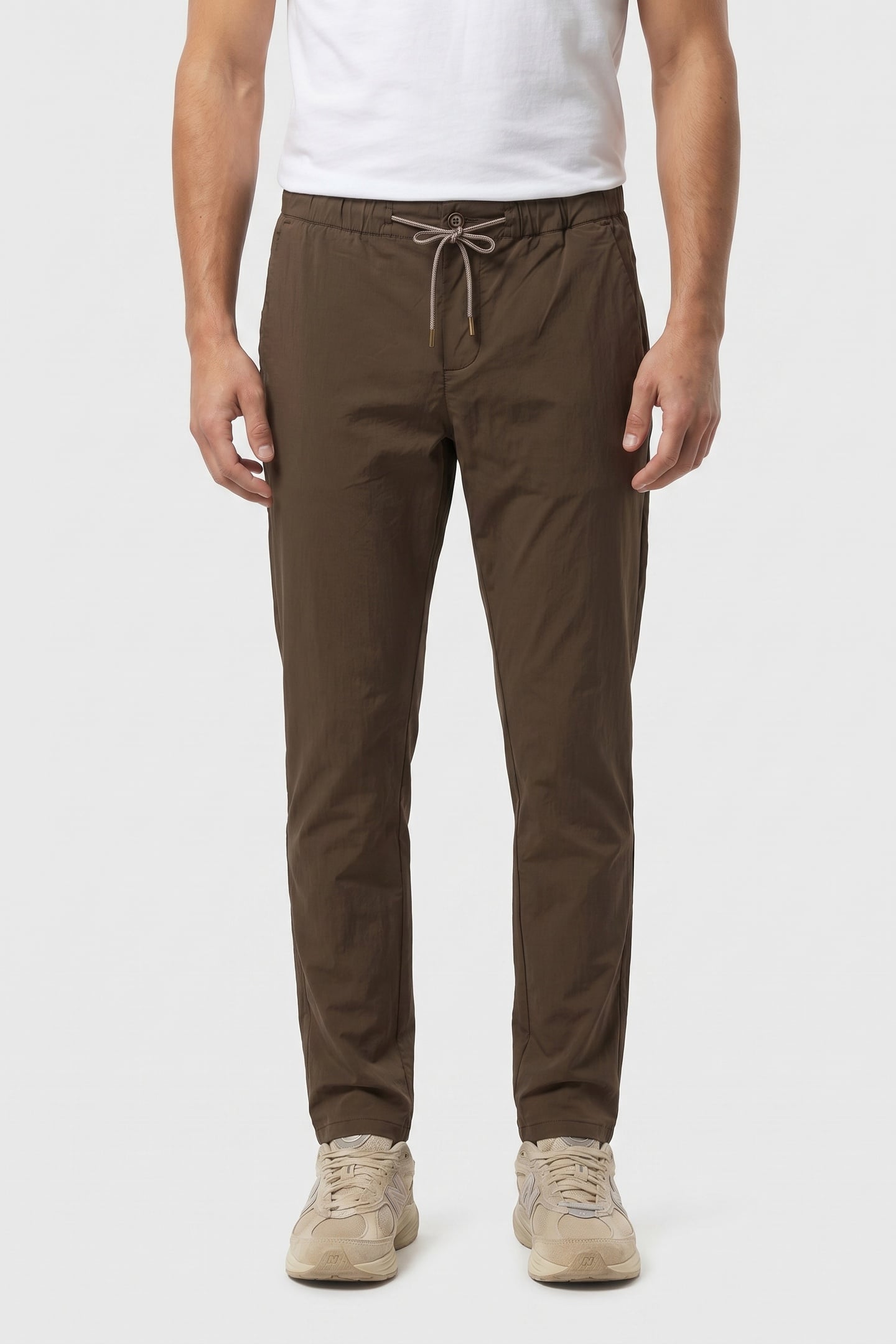 PANTS STRETCH LIGHT WEIGHT GARMENT DYED KHAKI 1