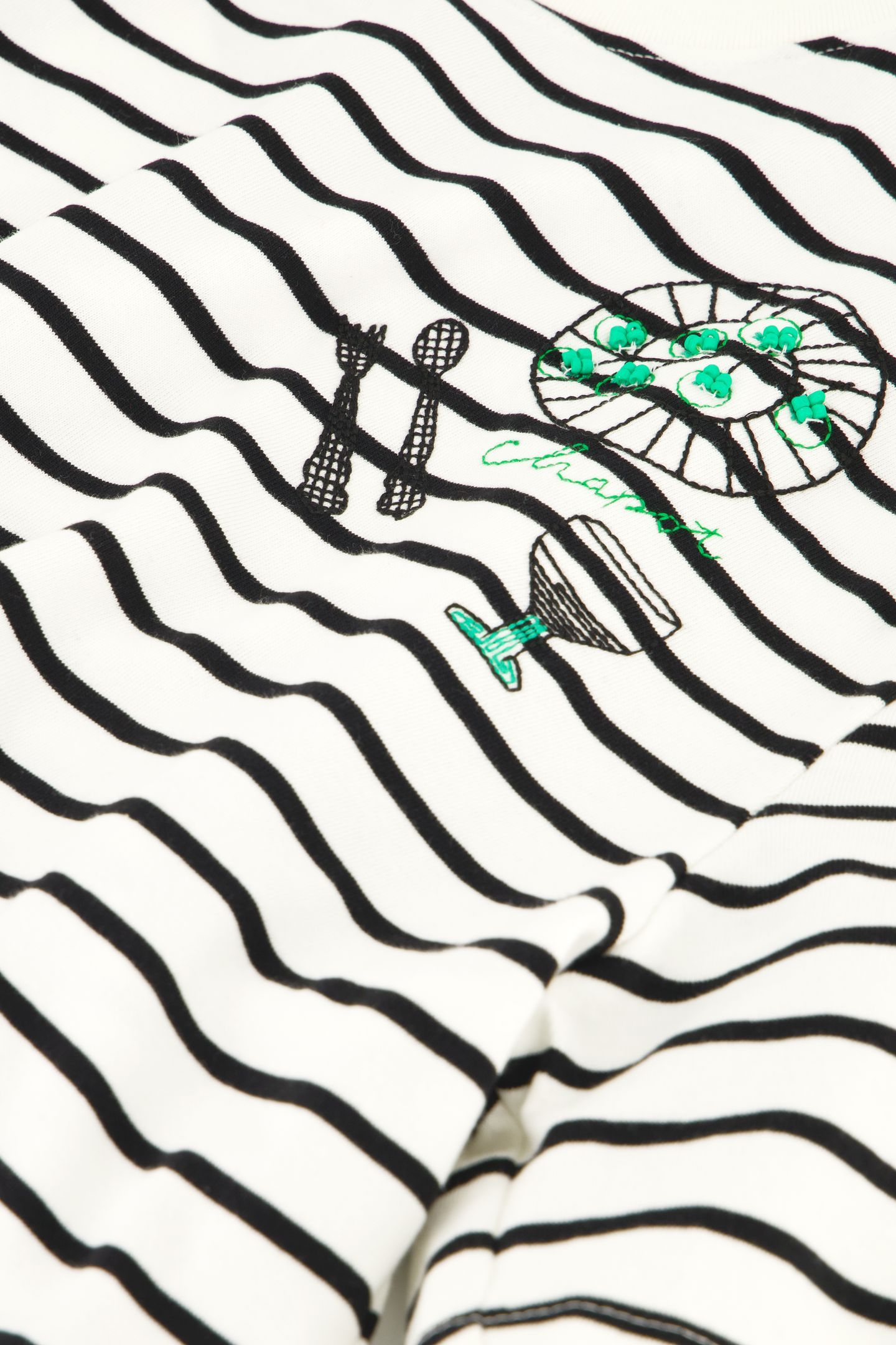 BENJA T-SHIRT COSY WHITE/BLACK 5