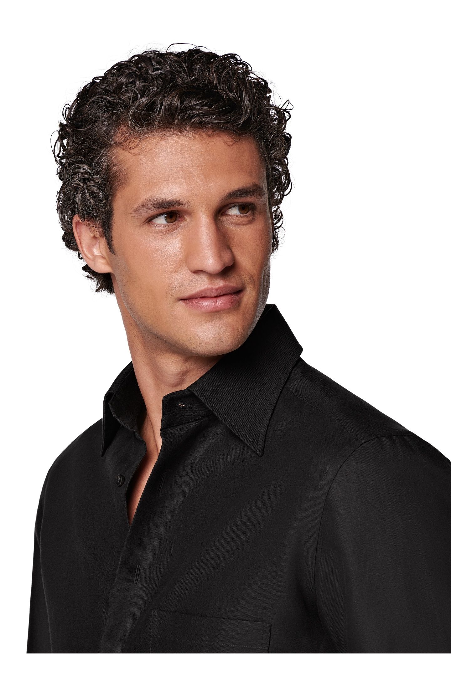 SHIRT-OVERSHIRT-LYOCELLBLACK CASUAL SHIRTS BLACK 11