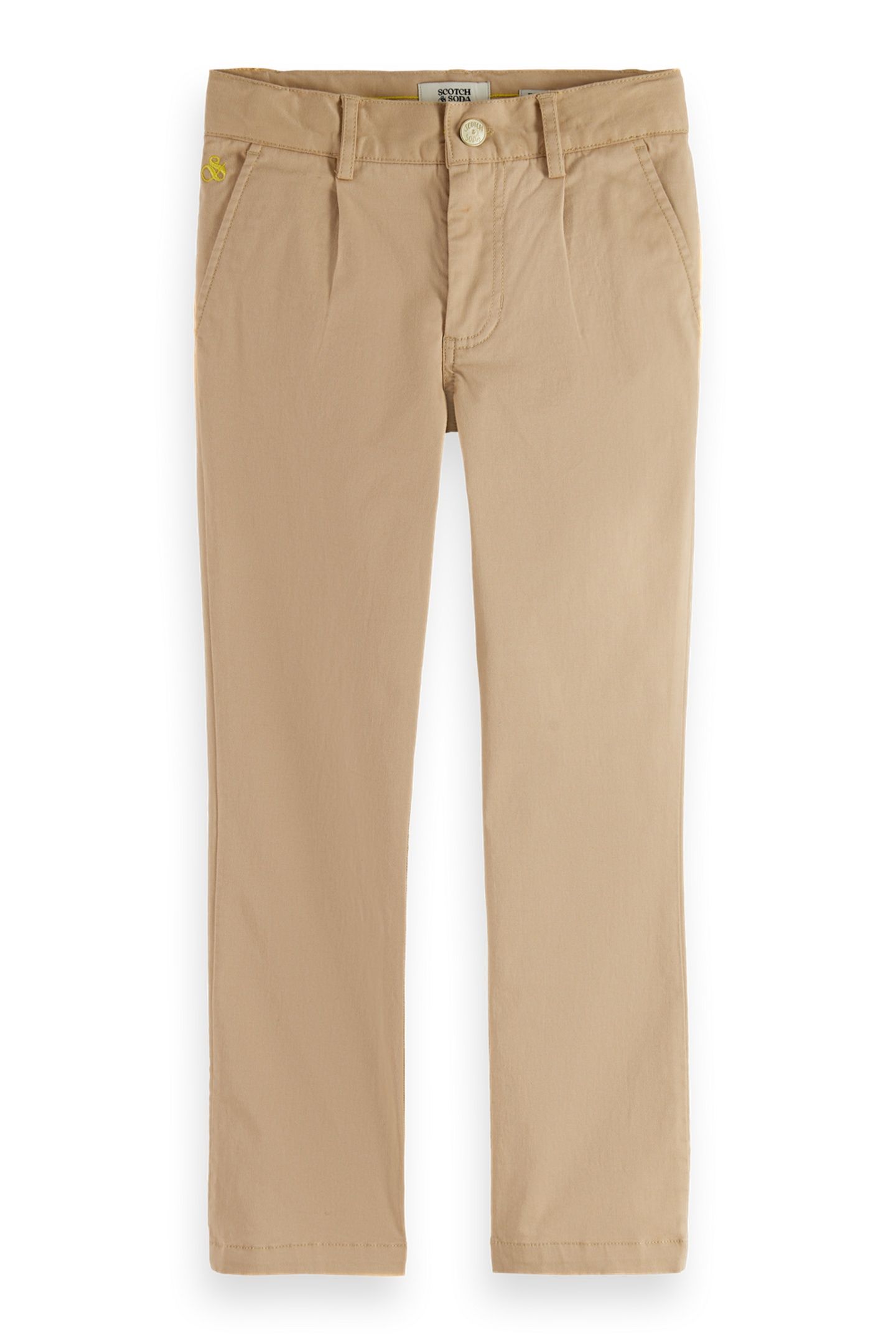 BOYS STUART FIT PANTS TRAVERTINE 1