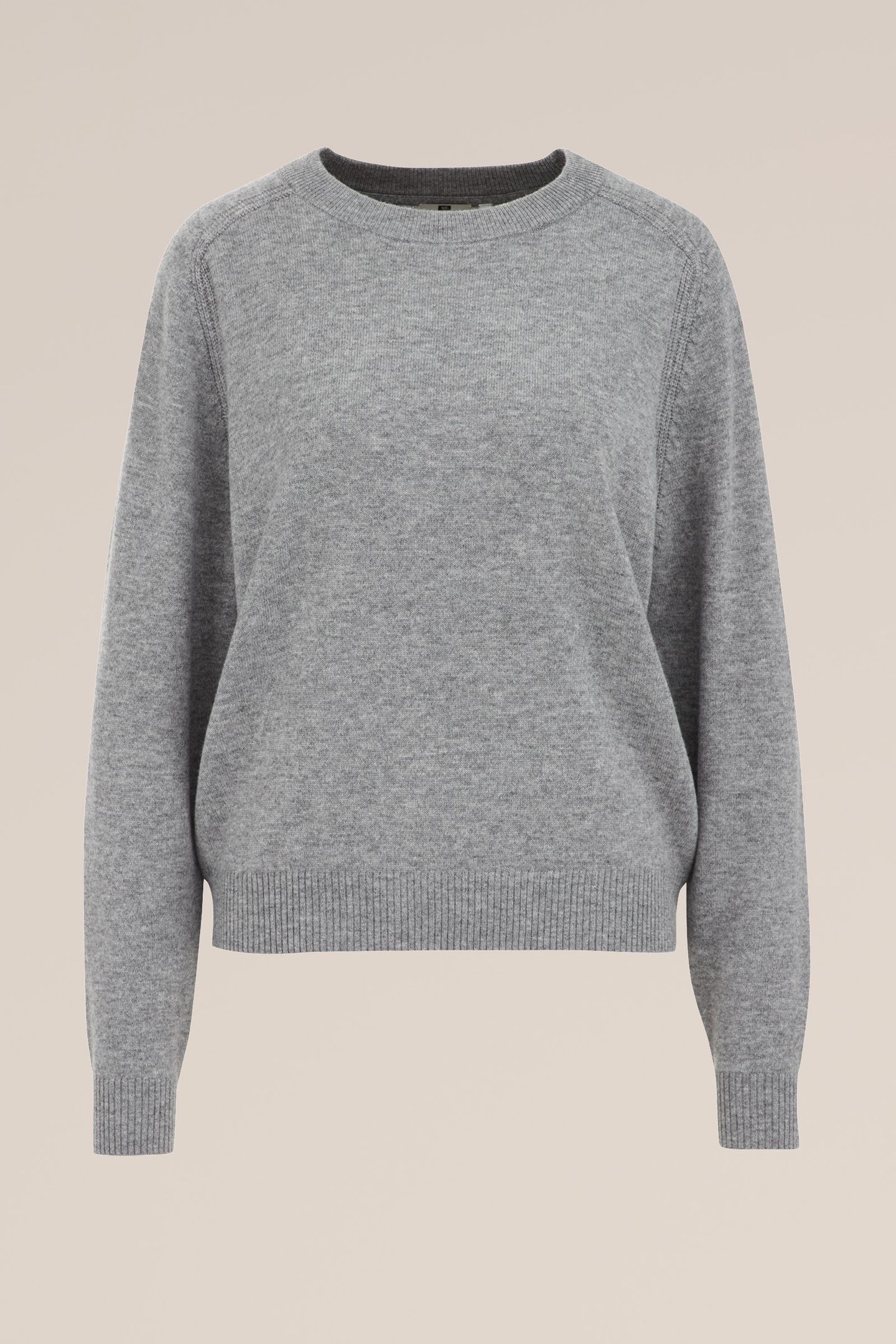KNITTED PULLOVER GREY 5