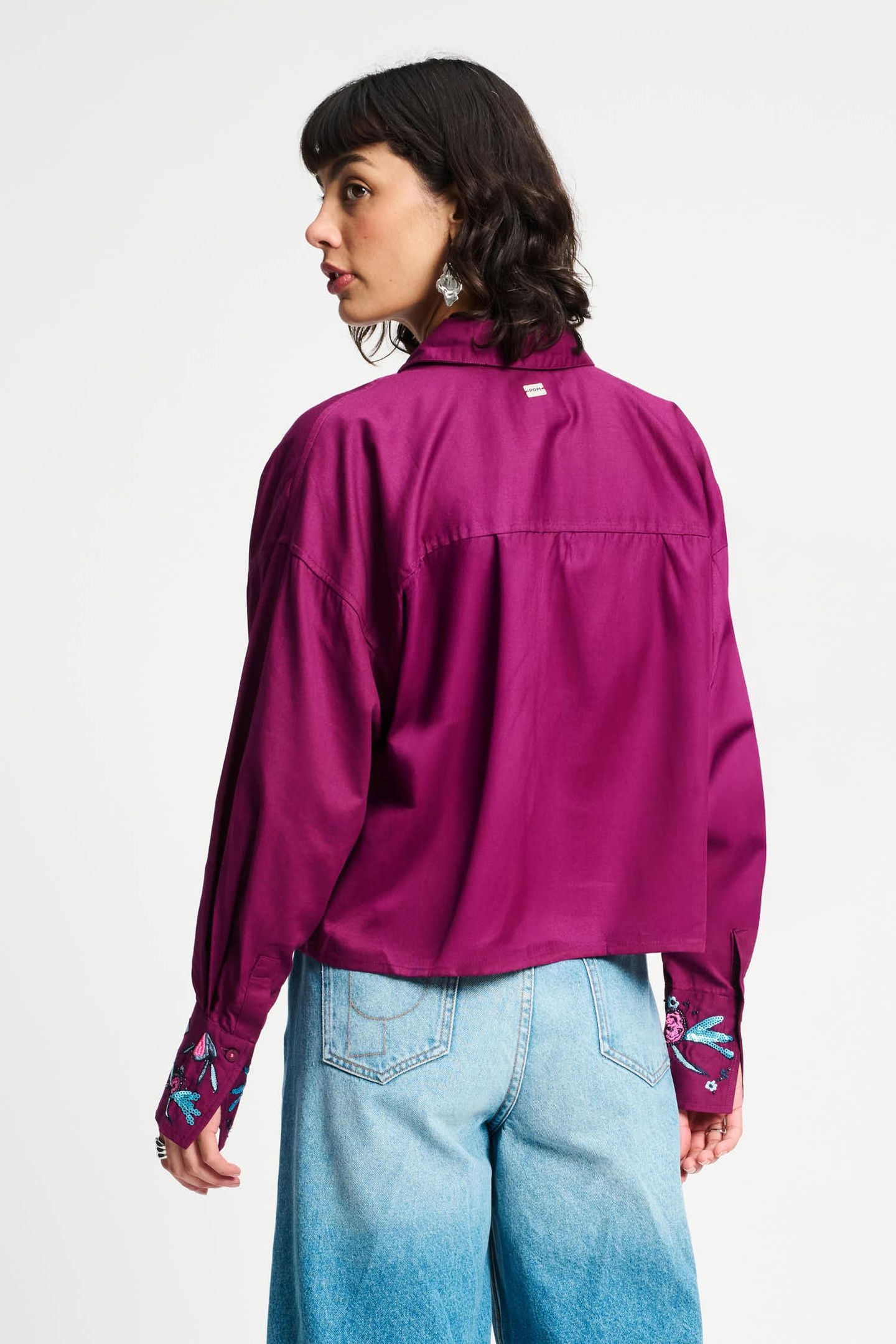 BLOUSE - PLUM MELANGE 4