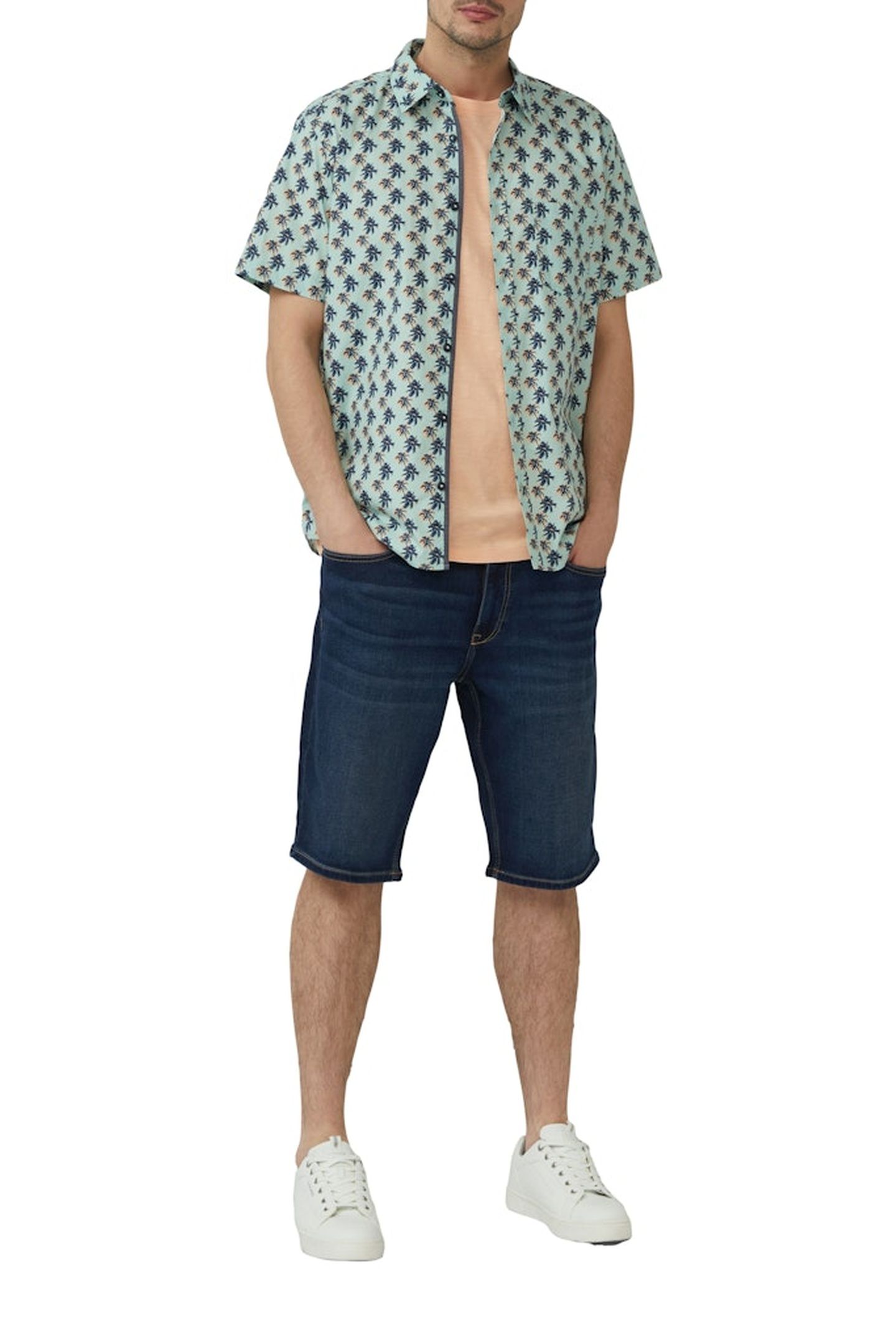 S.OLIVER SHIRTS BLUE GREEN 2